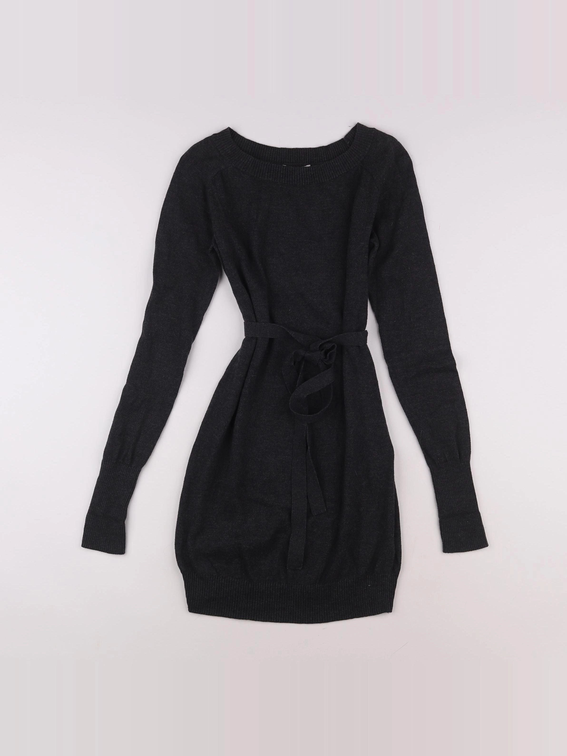 H&M - robe grossesse gris - 36 à 38