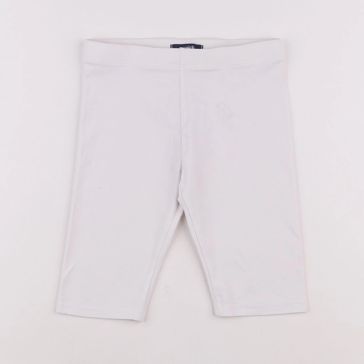 Okaidi - legging court blanc - 6 ans