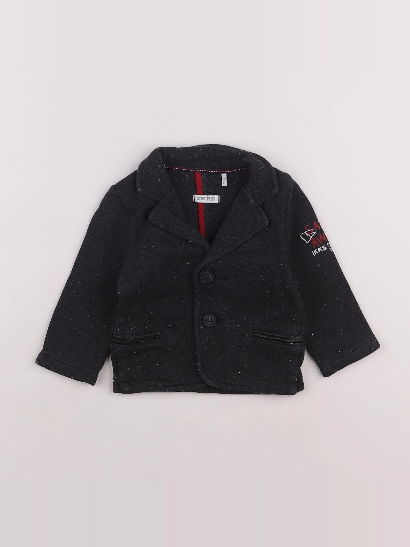 IKKS - veste gris - 6 mois
