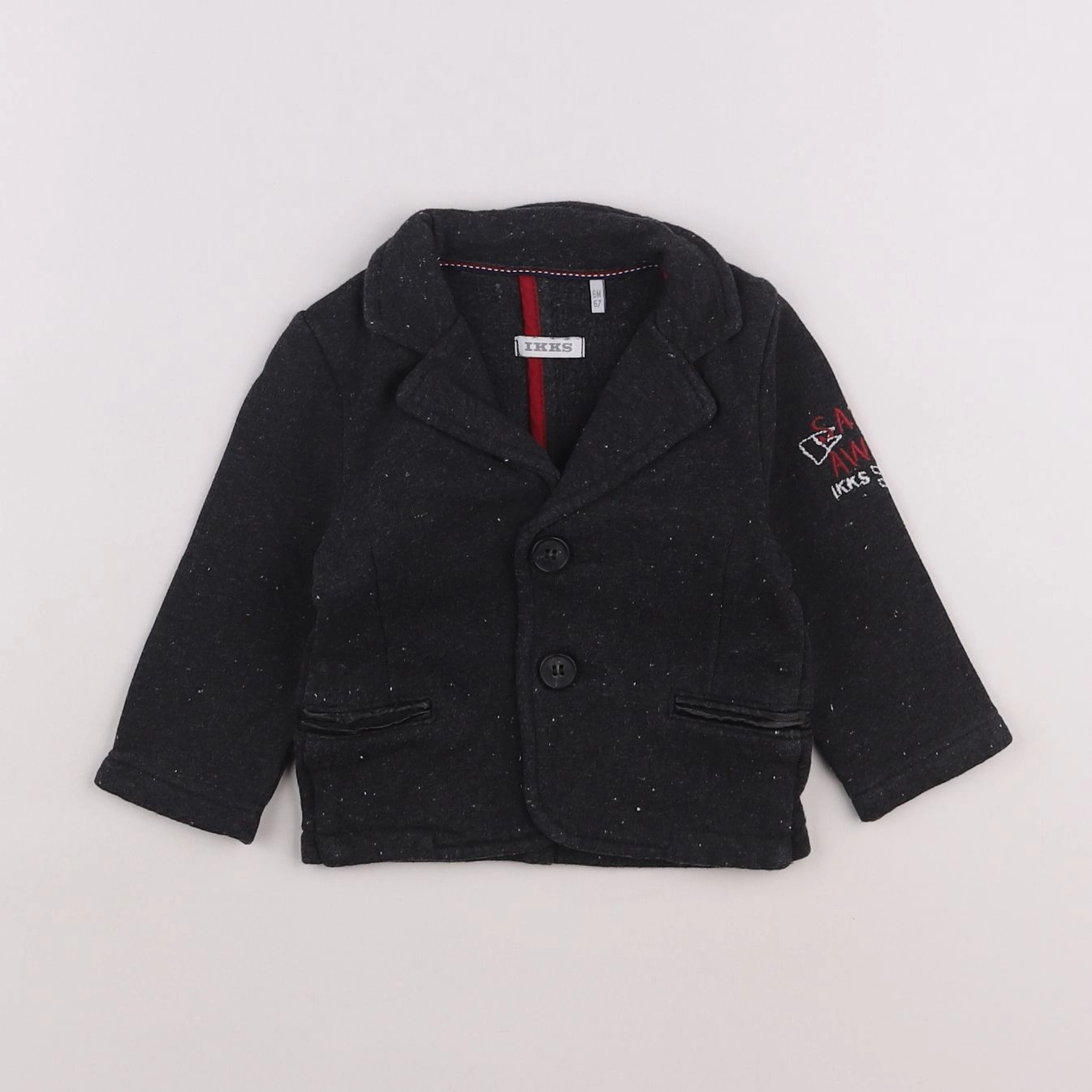 IKKS - veste gris - 6 mois