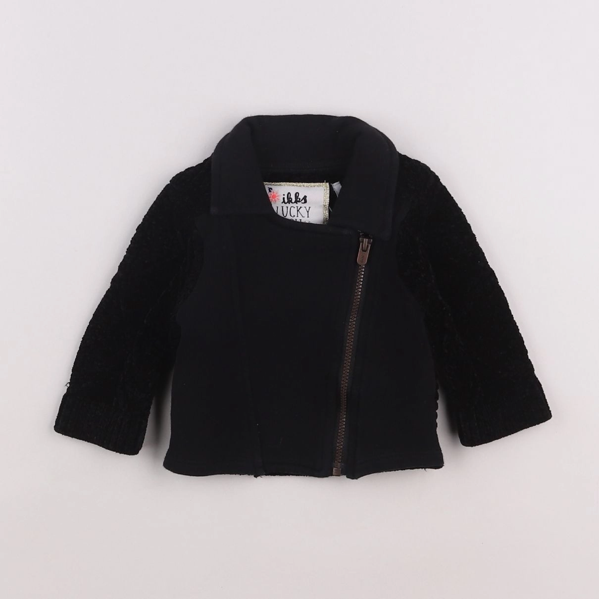 IKKS - veste noir - 3 mois