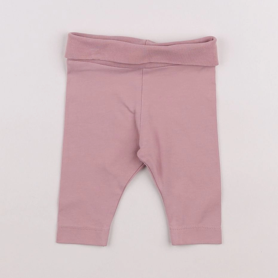H&M - legging rose - 1/3 mois