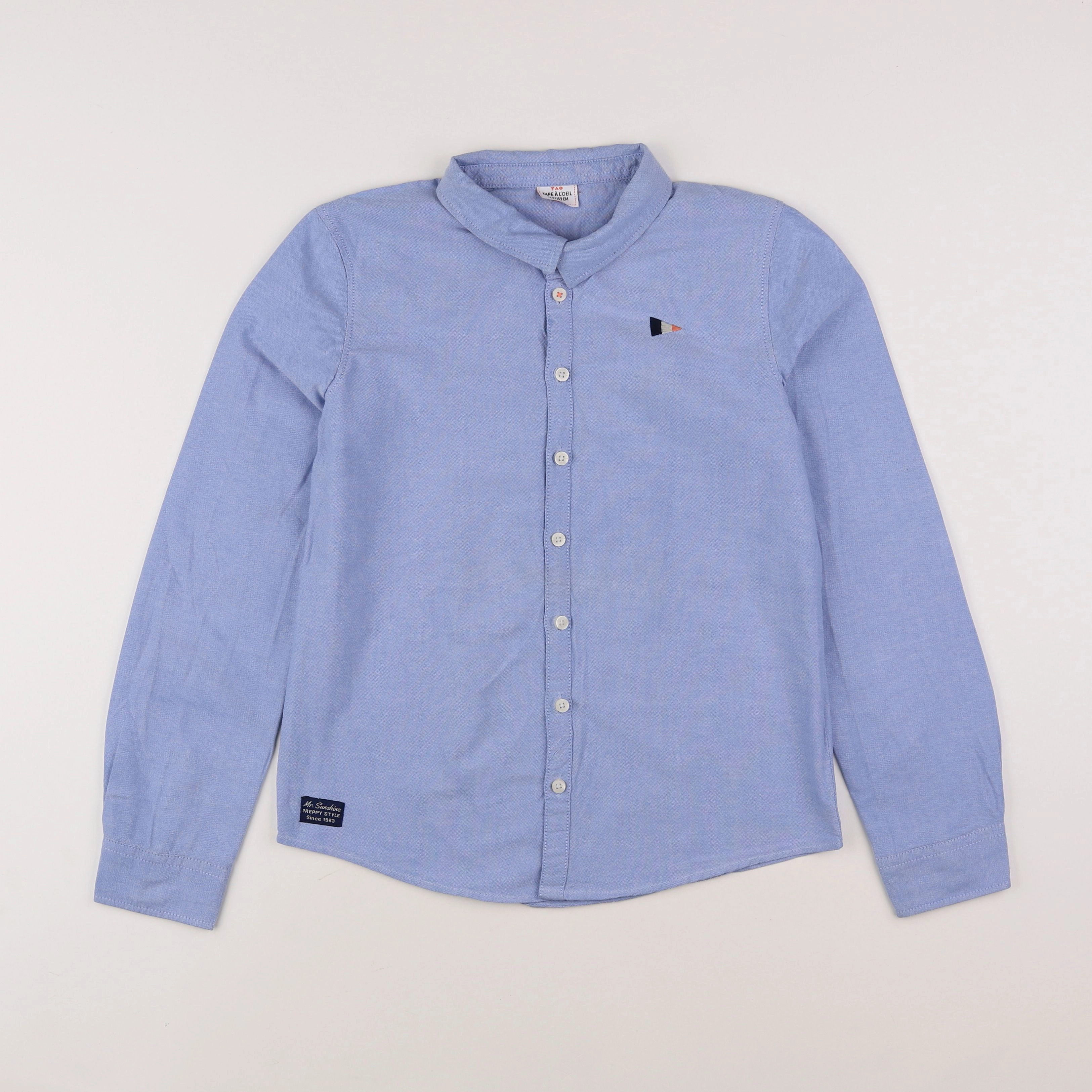 Tape à l'oeil - chemise bleu - 12 ans