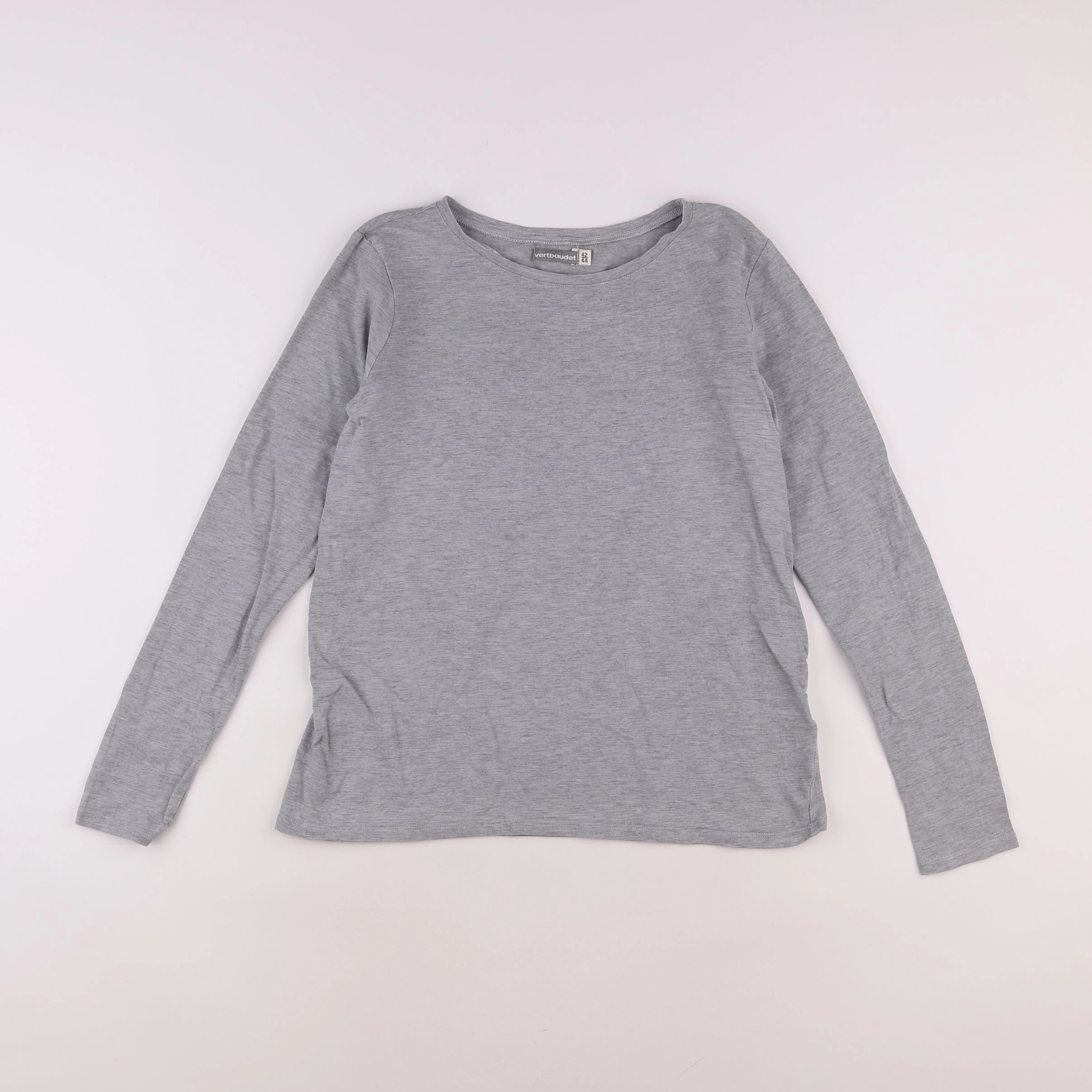 Vertbaudet - tee-shirt grossesse gris - 42 à 44