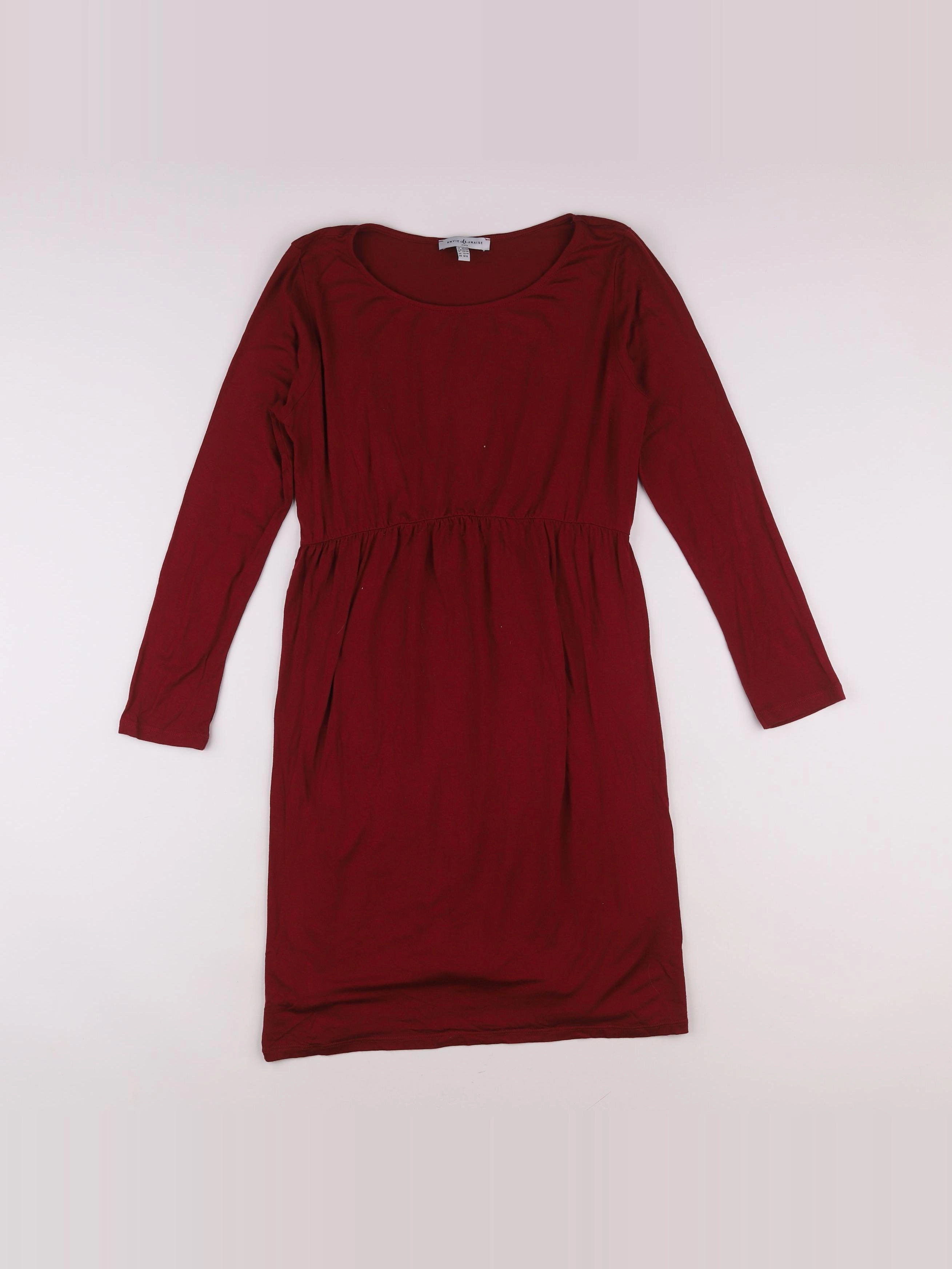 Envie de fraise - robe grossesse rouge - 40 à 42