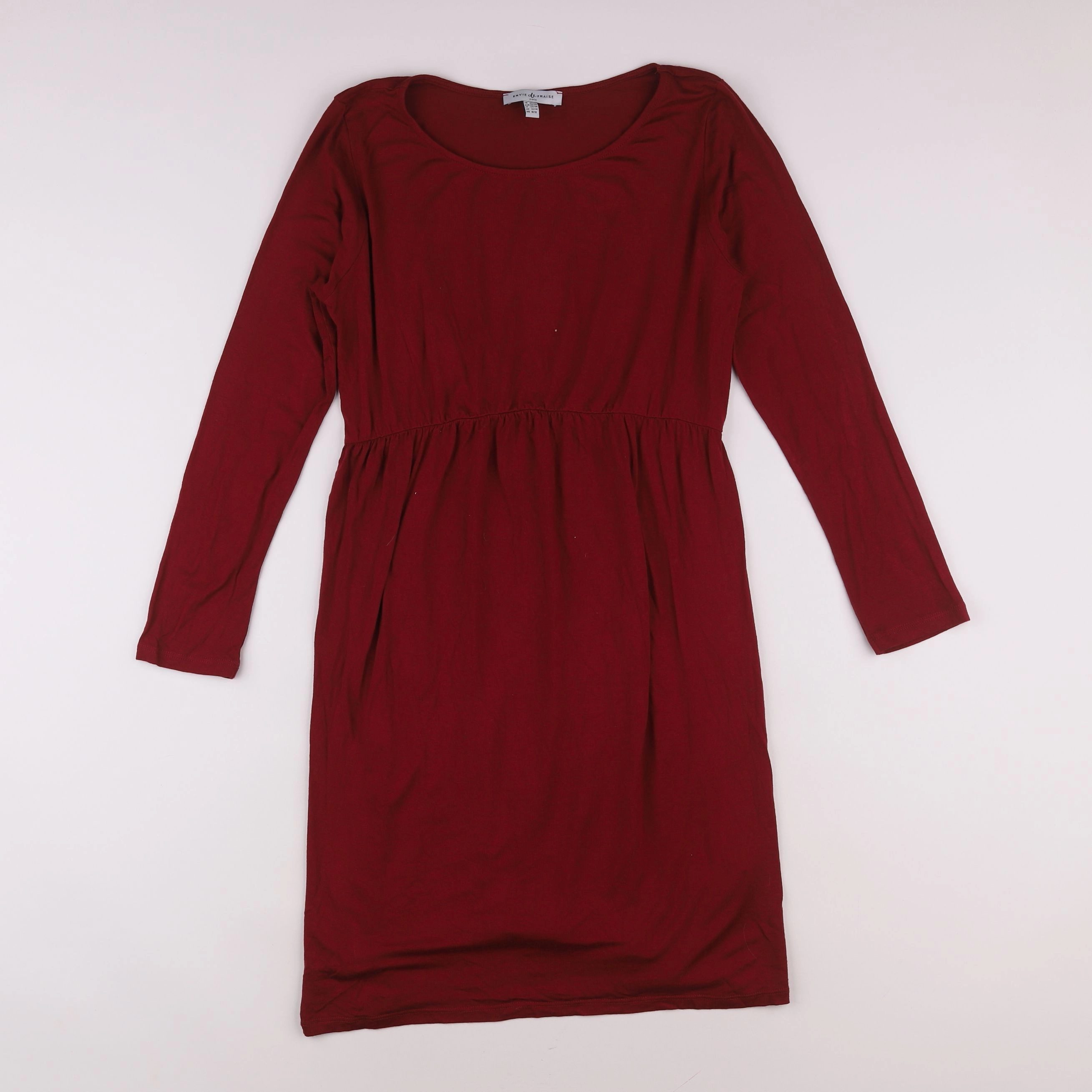 Envie de fraise - robe grossesse rouge - 40 à 42