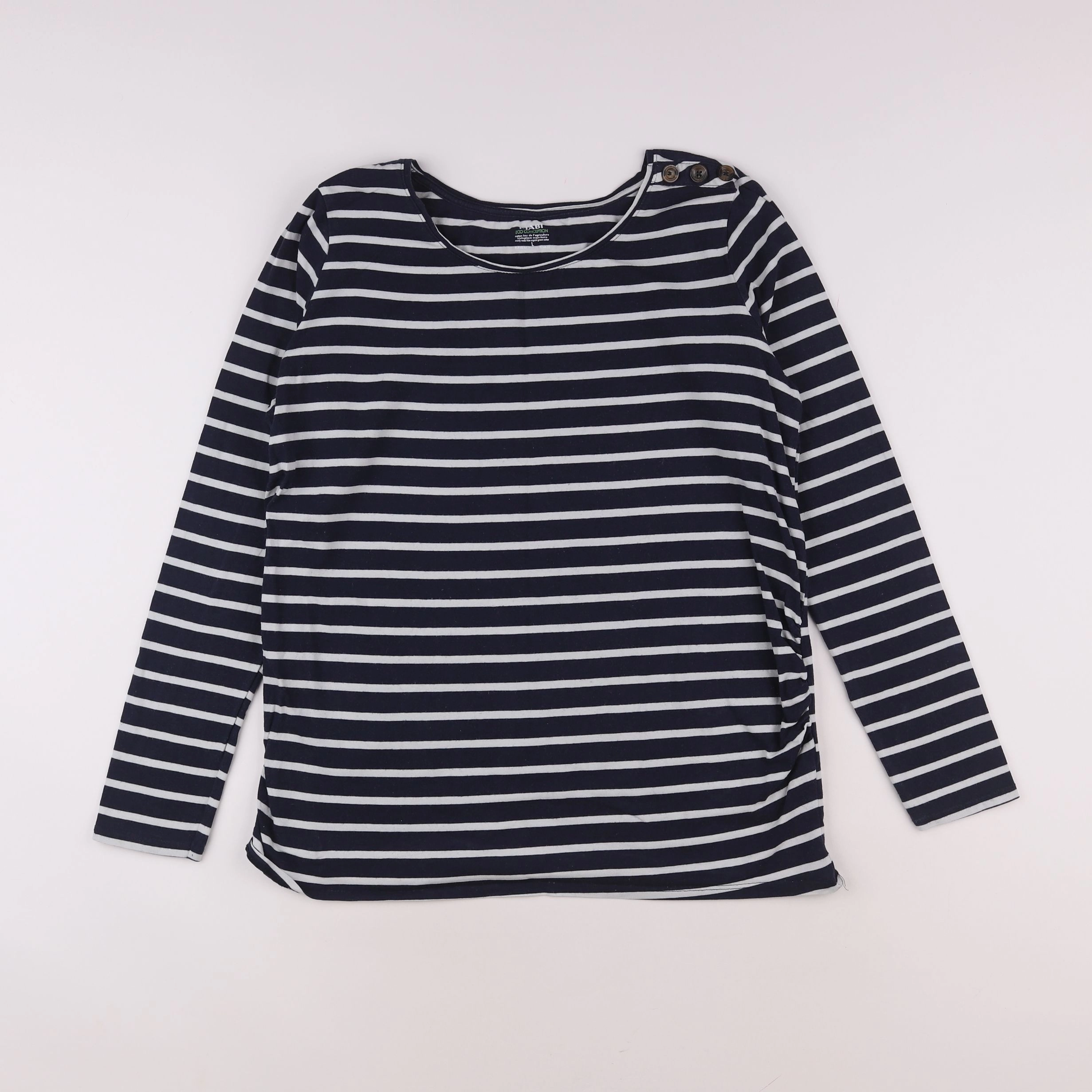 Kiabi - tee-shirt grossesse bleu - 44