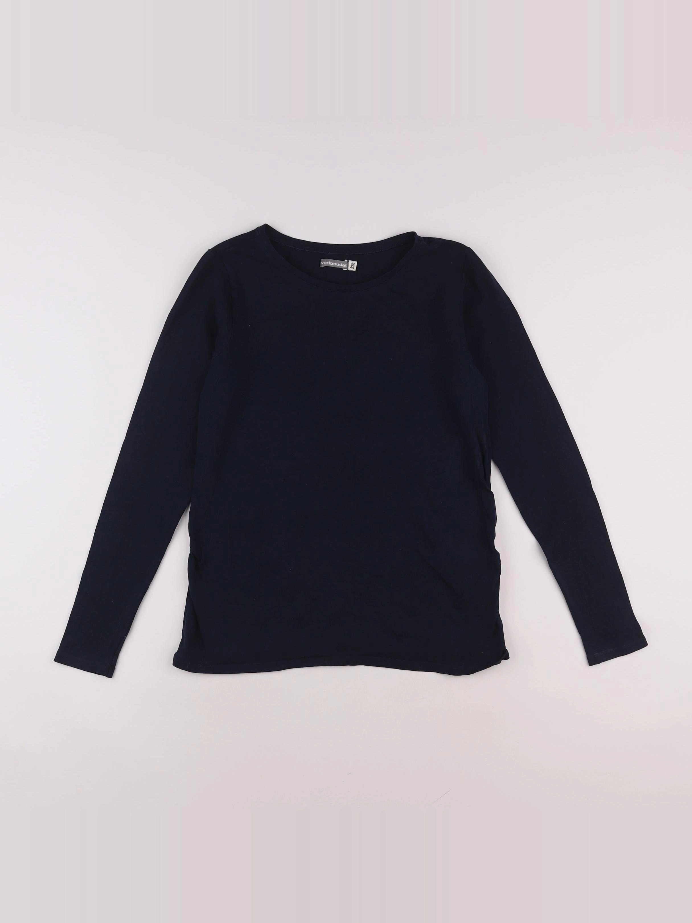 Vertbaudet - tee-shirt grossesse bleu - 42 à 44