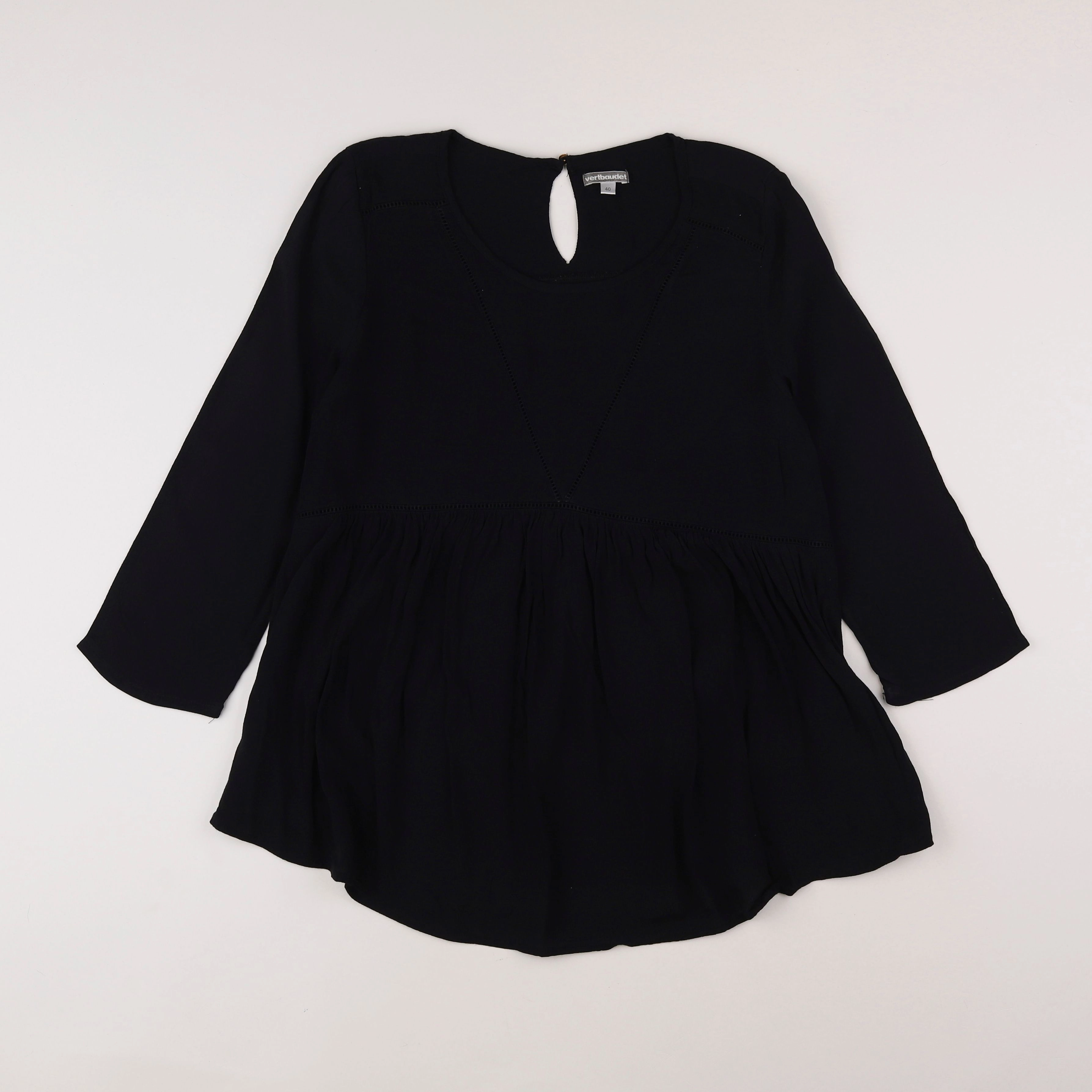 Vertbaudet - blouse grossesse noir - 40