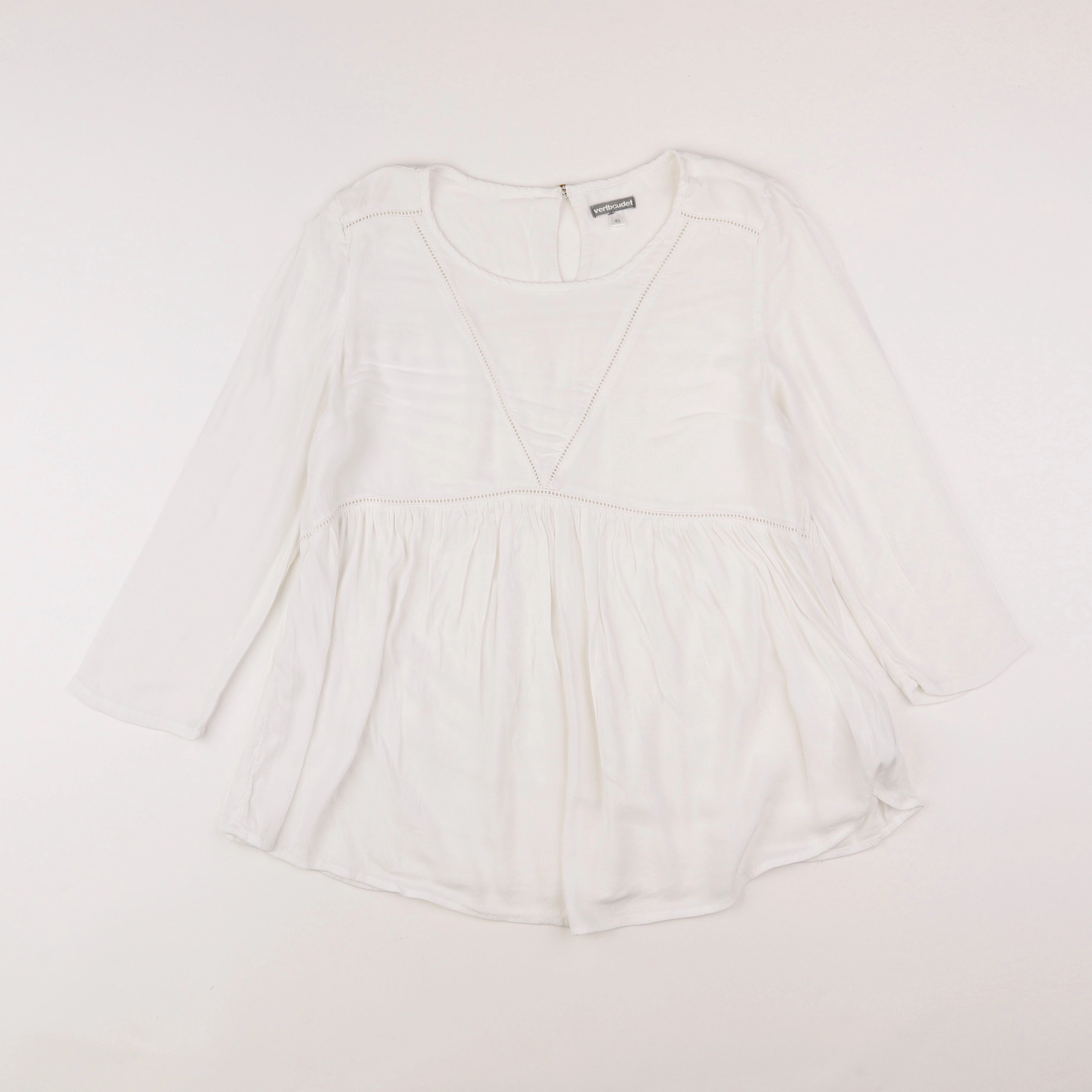 Vertbaudet - blouse grossesse blanc - 40