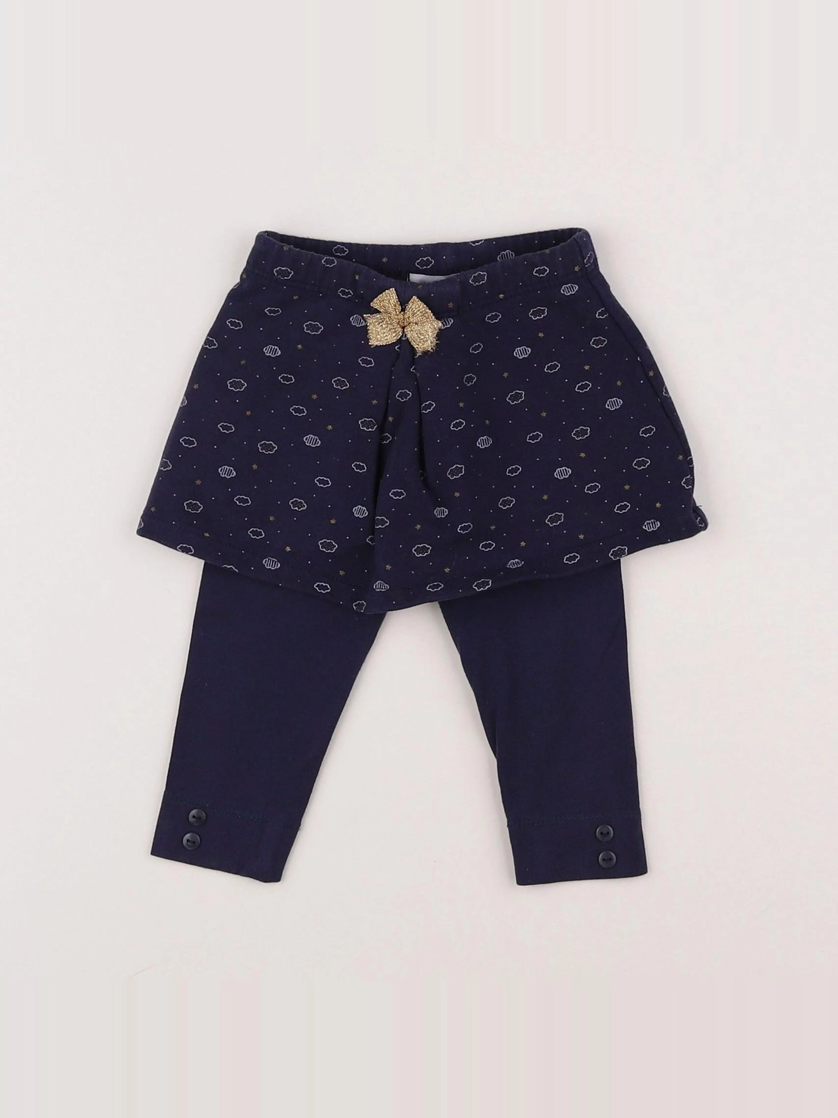 Absorba - legging bleu - 6 mois