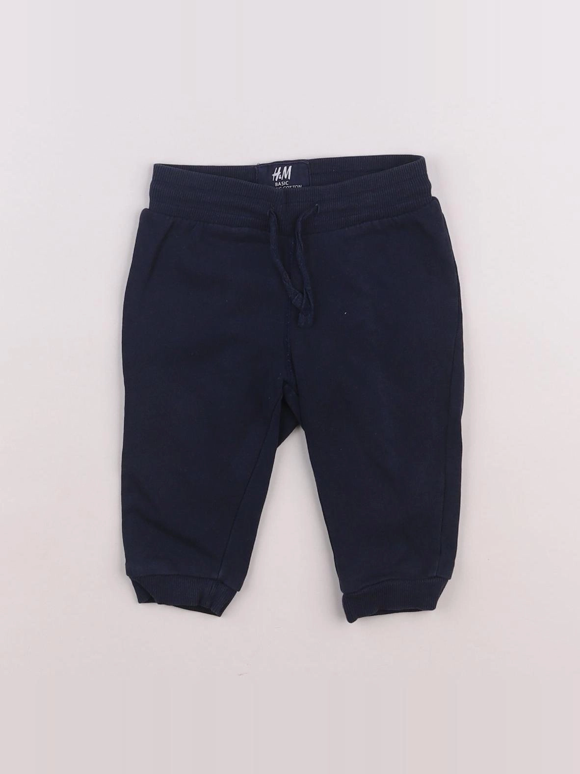 H&M - jogging bleu - 3/6 mois