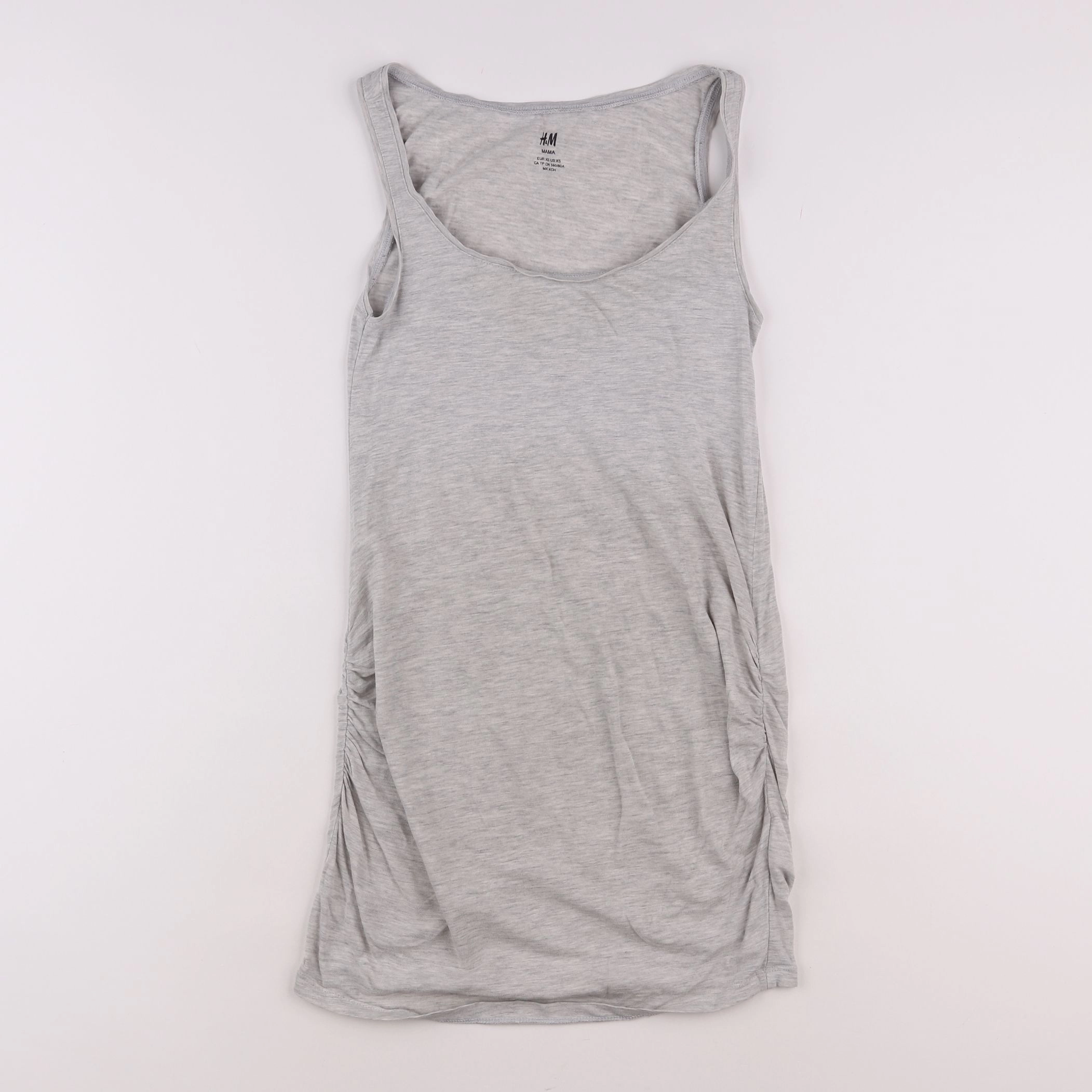 H&M - débardeur grossesse gris - 34 à 36