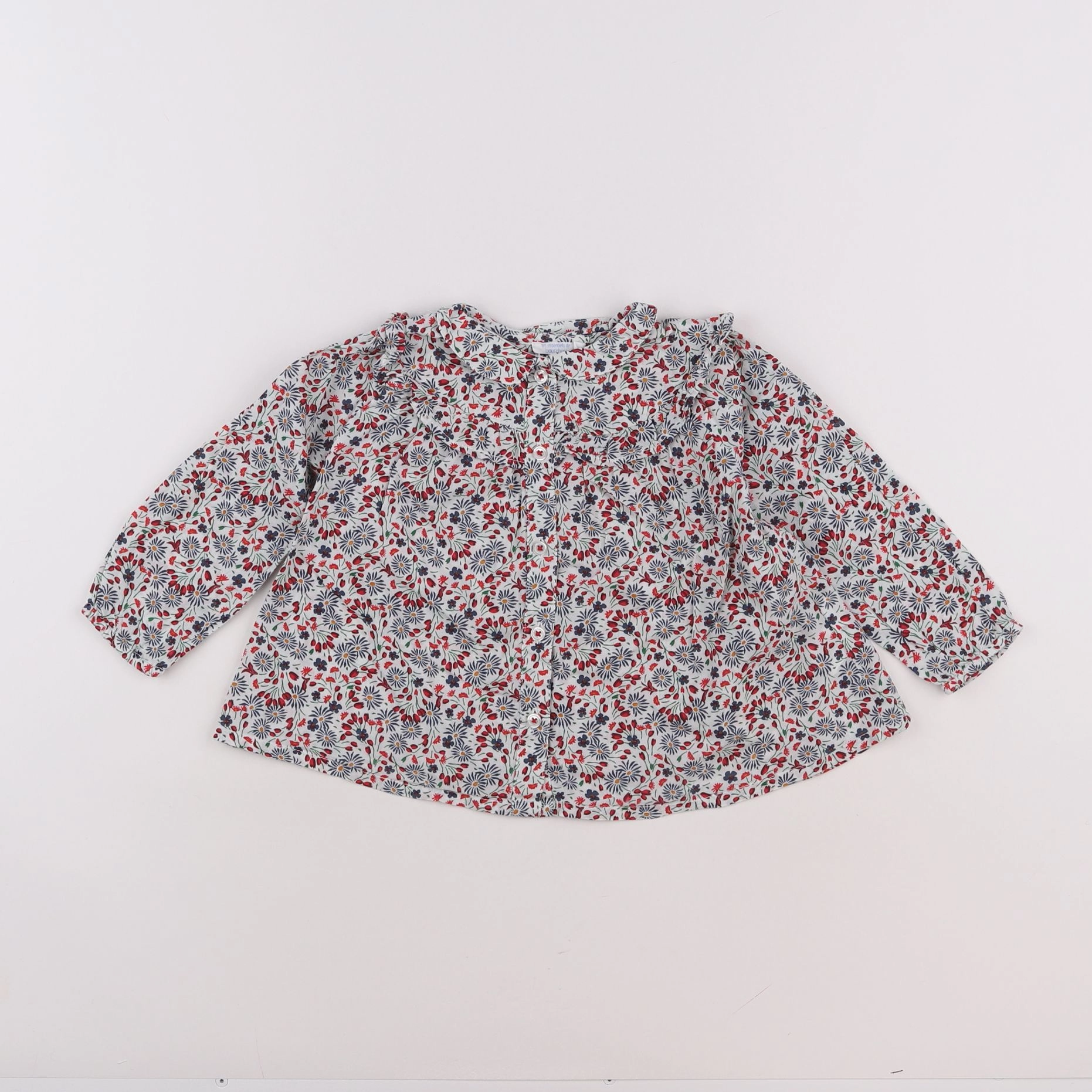 Boutchou - blouse multicolore - 18 mois