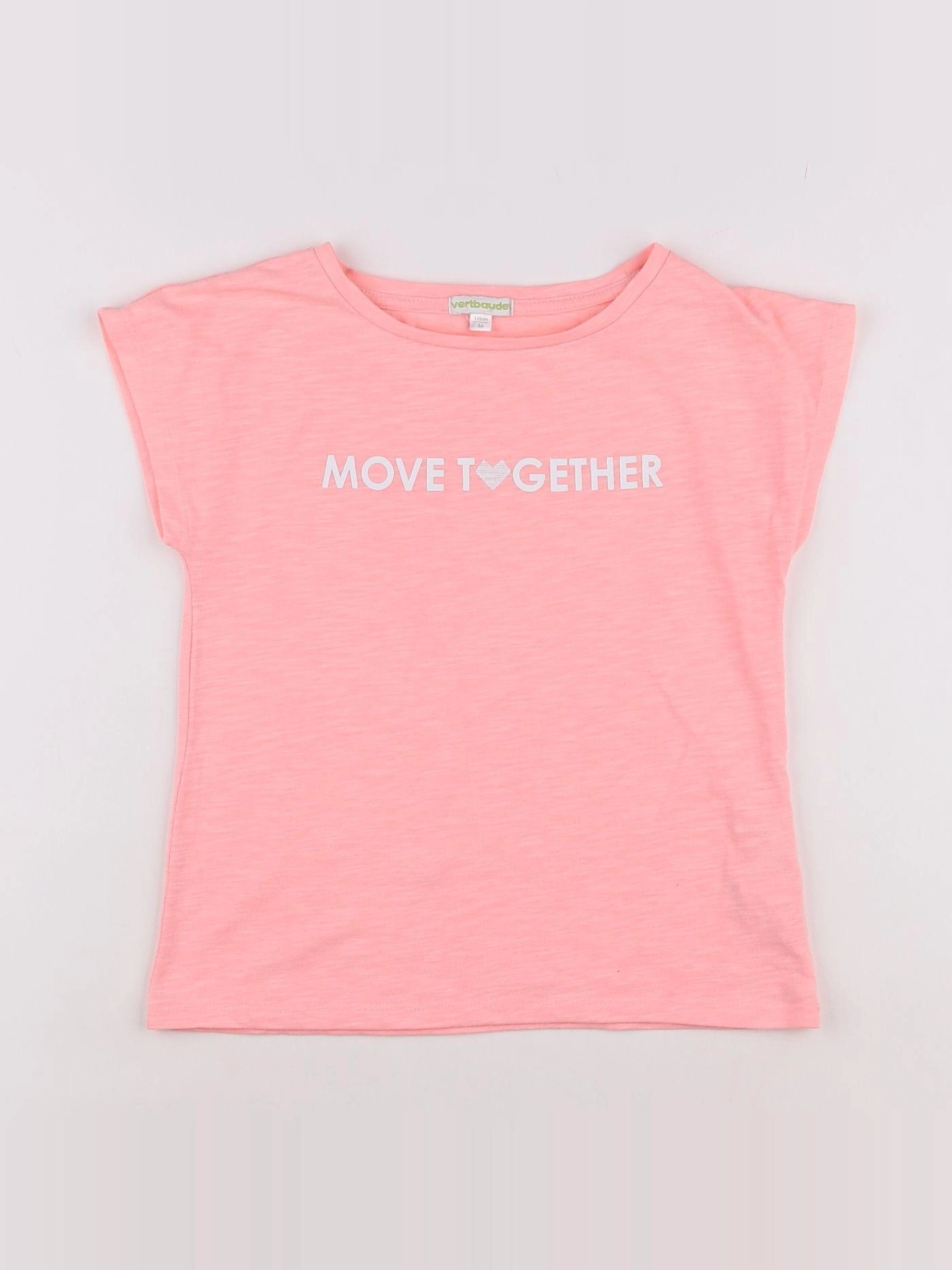 Vertbaudet - tee-shirt rose - 8 ans