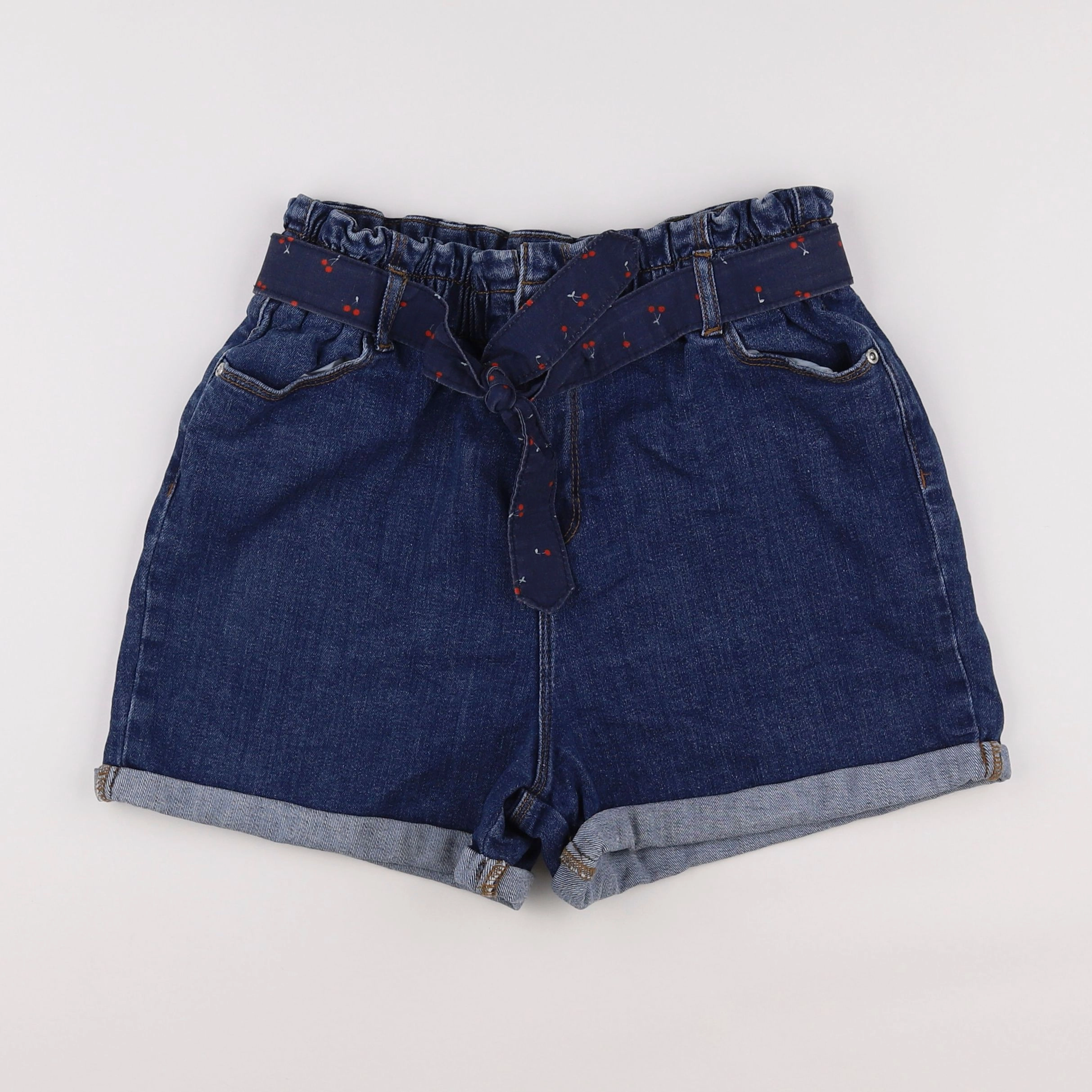 Vertbaudet - short bleu - 14 ans