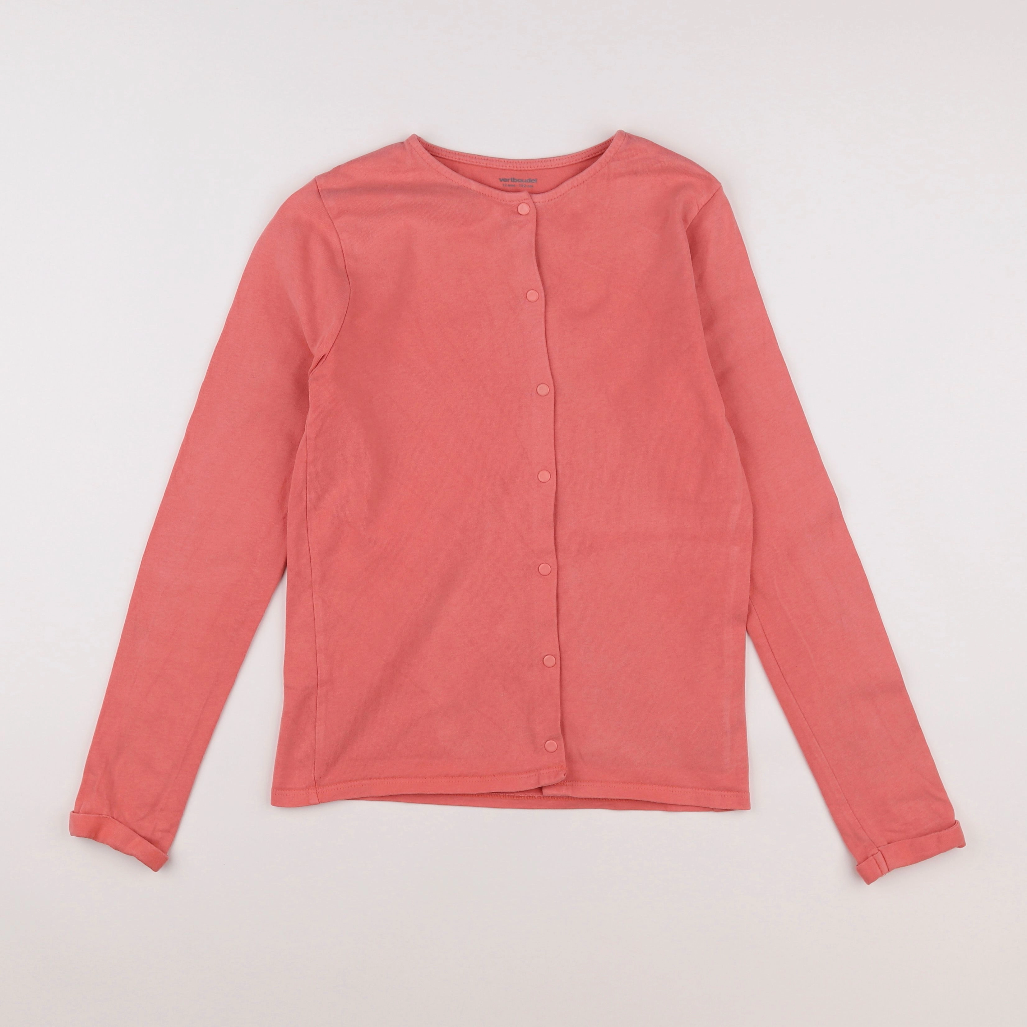 Vertbaudet - gilet rose - 12 ans
