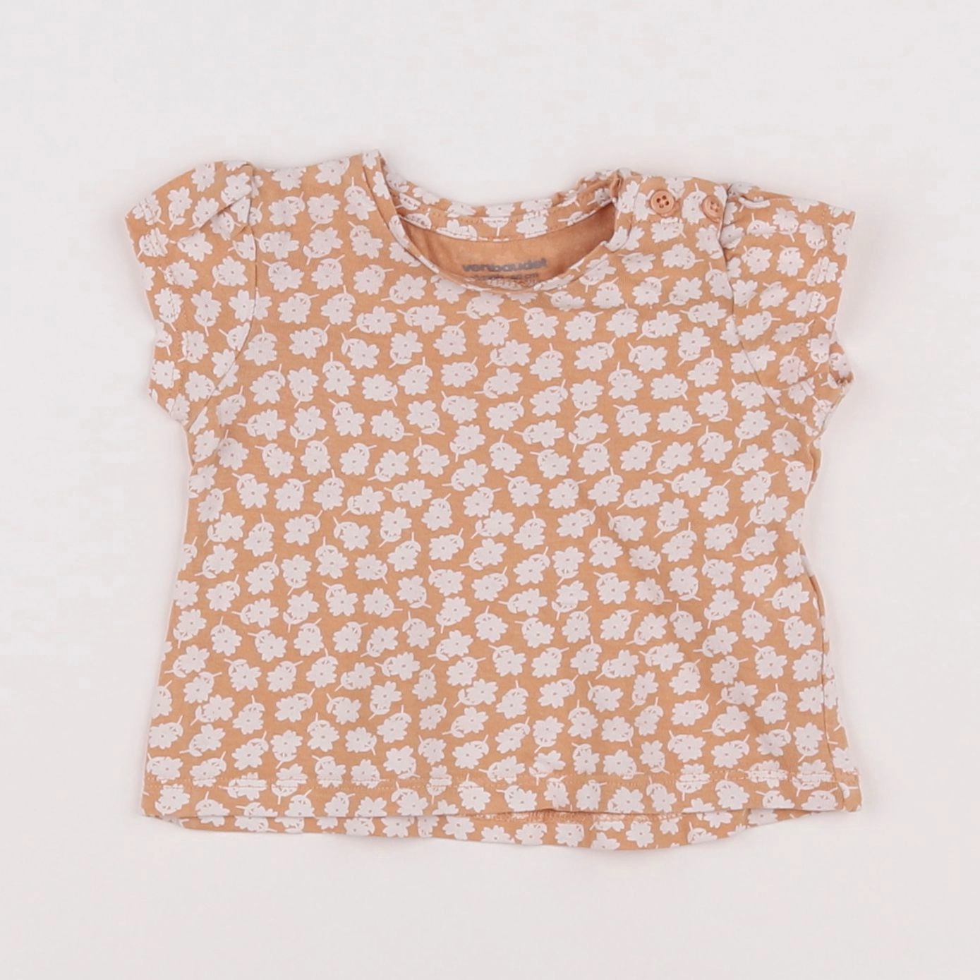 Vertbaudet - tee-shirt multicolore - 3 mois