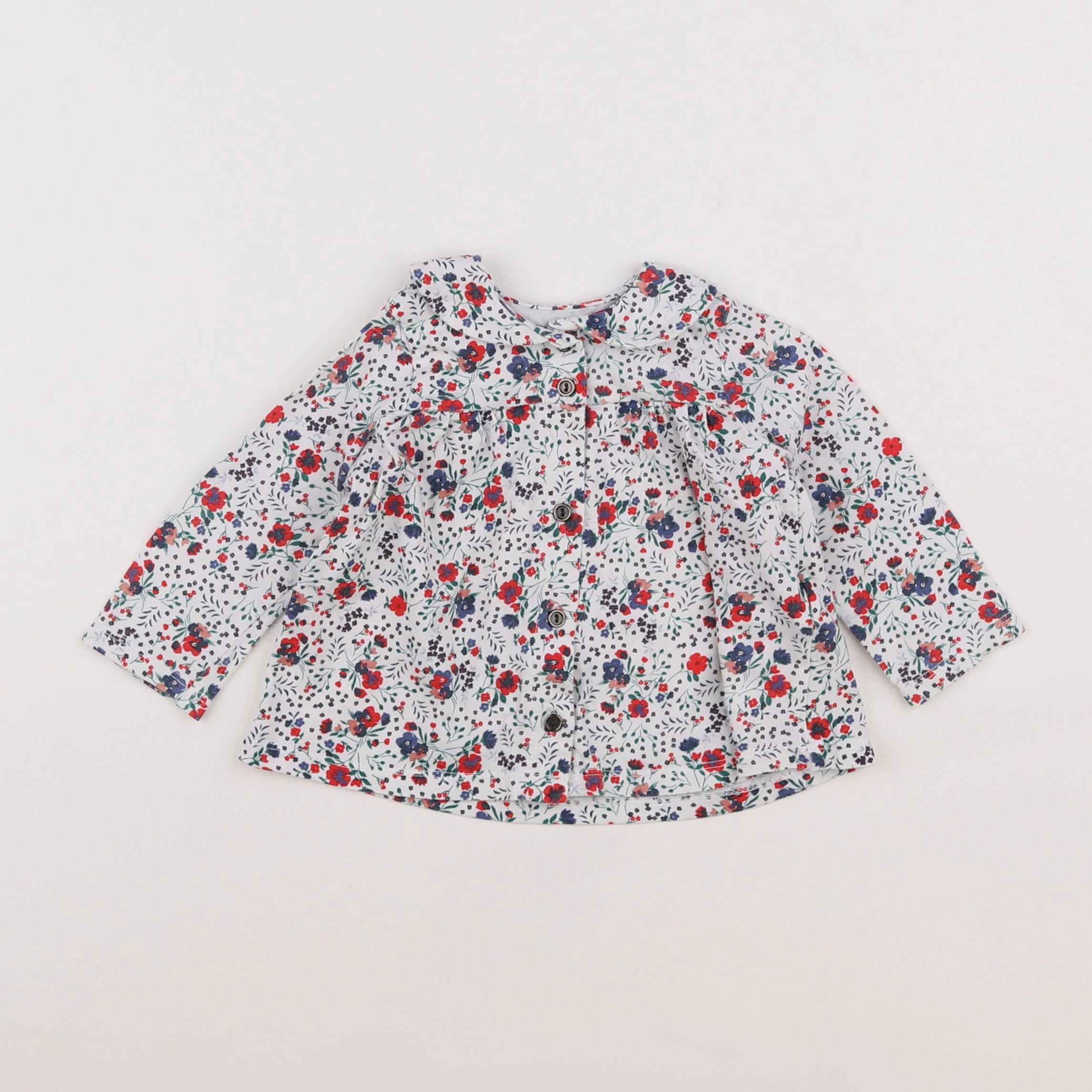 Vertbaudet - tee-shirt multicolore - 9 mois