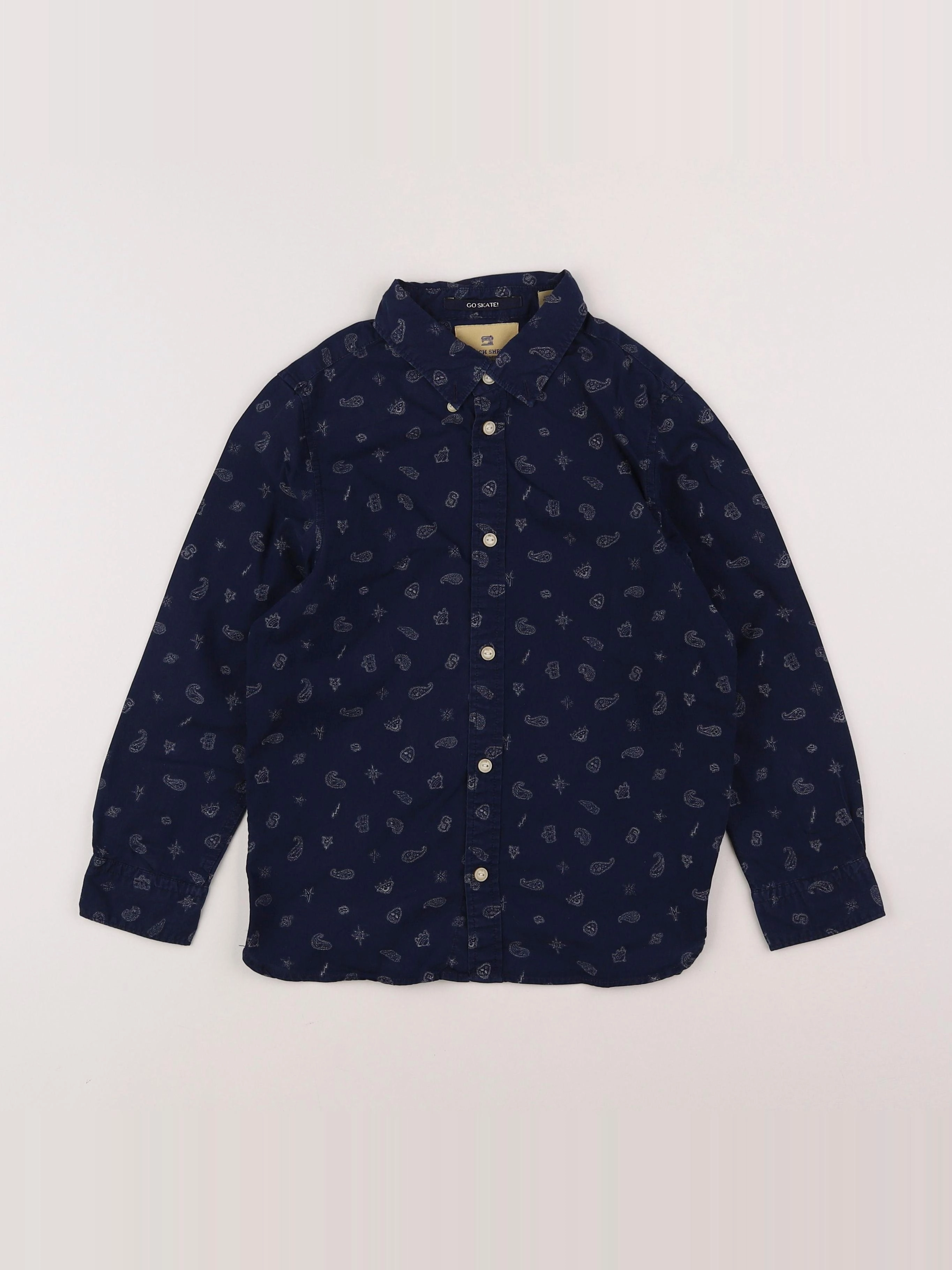 Scotch Shrunk - chemise bleu - 6 ans