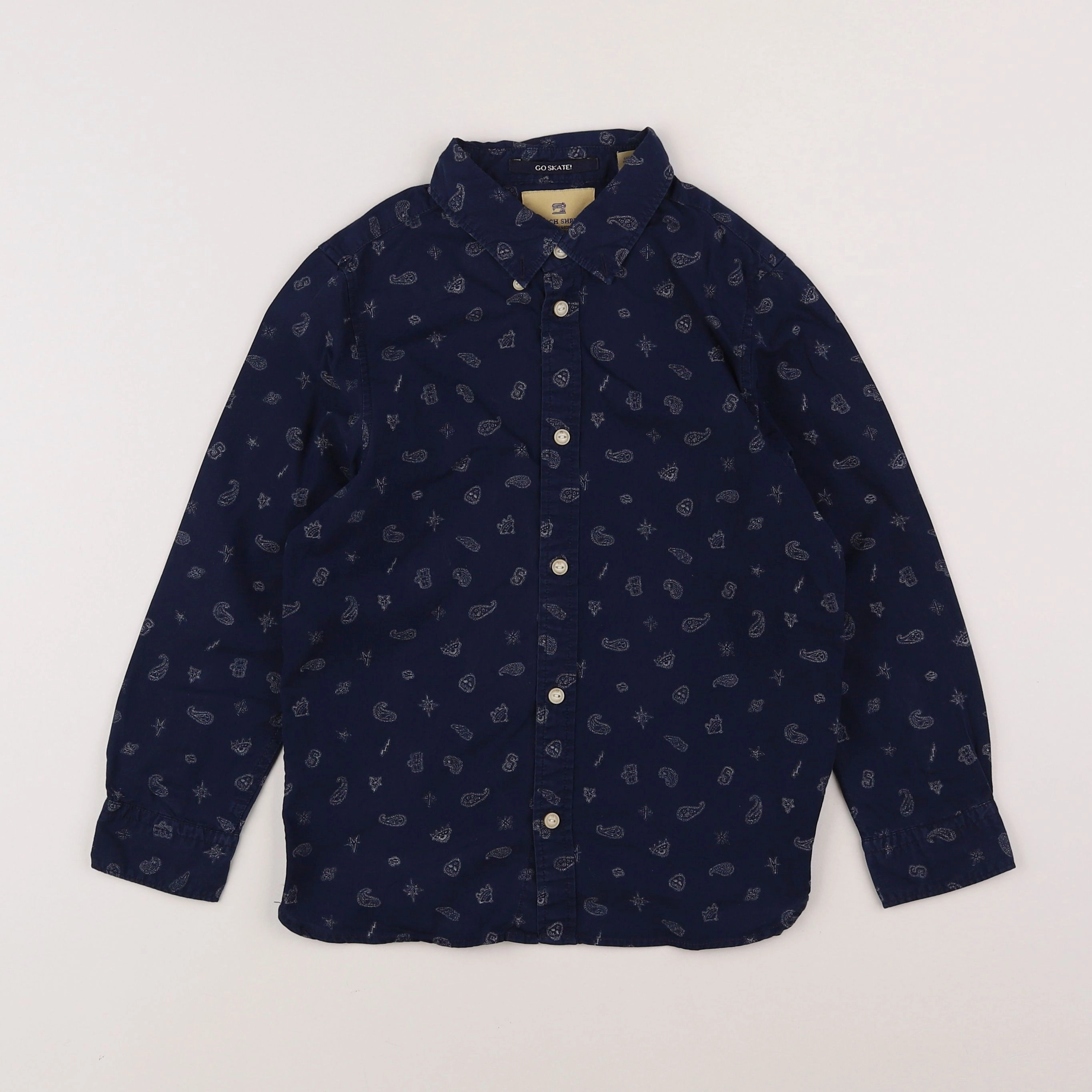 Scotch Shrunk - chemise bleu - 6 ans