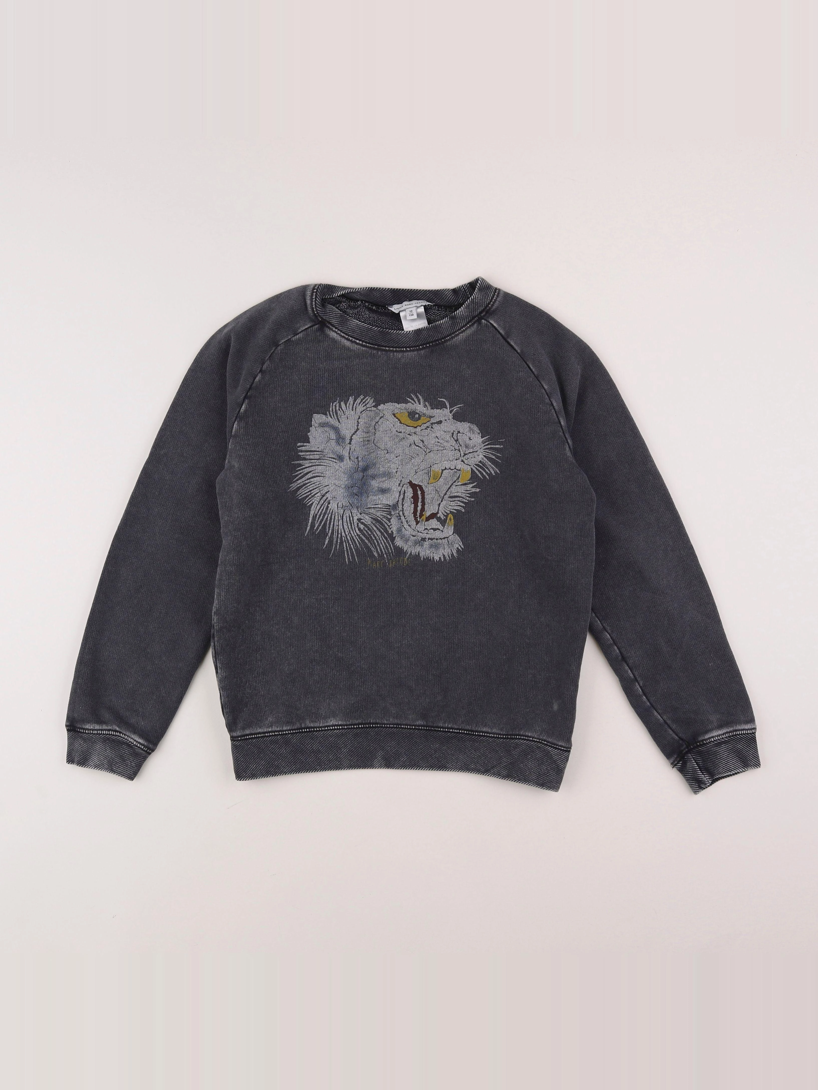 Little marc jacobs - sweat gris - 10 ans
