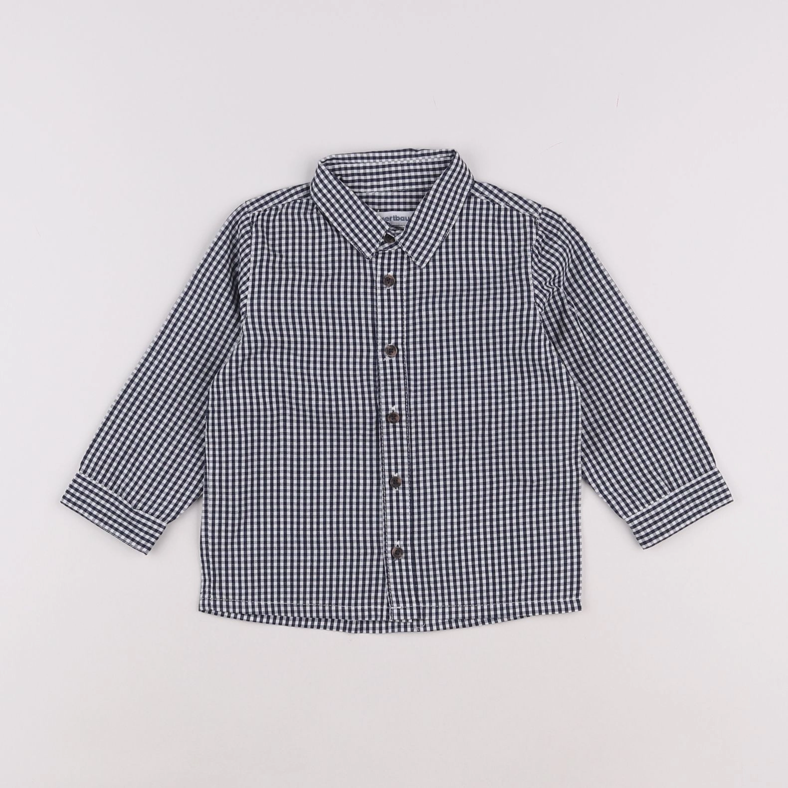 Vertbaudet - chemise multicolore - 18 mois