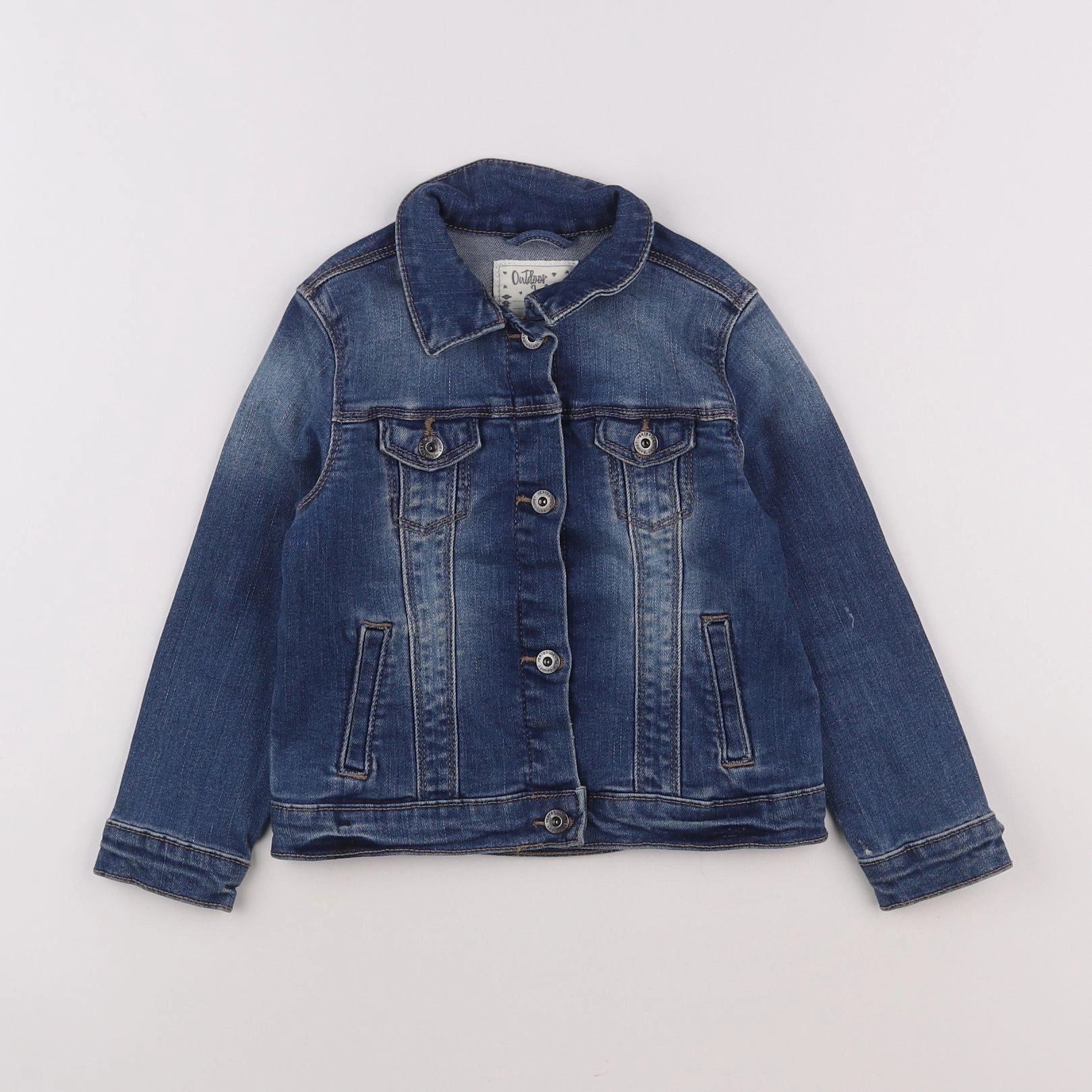 Vertbaudet - veste bleu - 4 ans