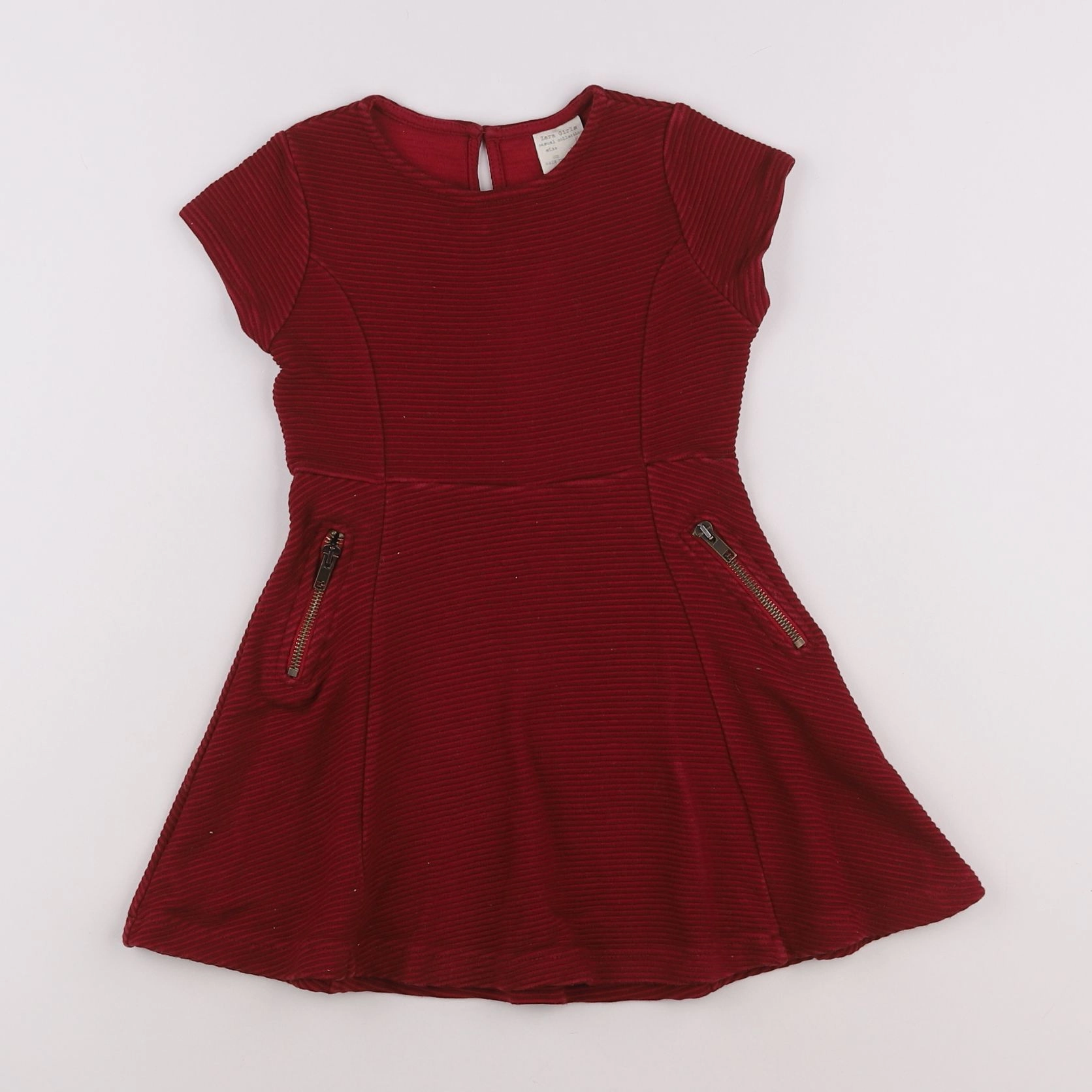 Zara - robe rouge - 6 ans