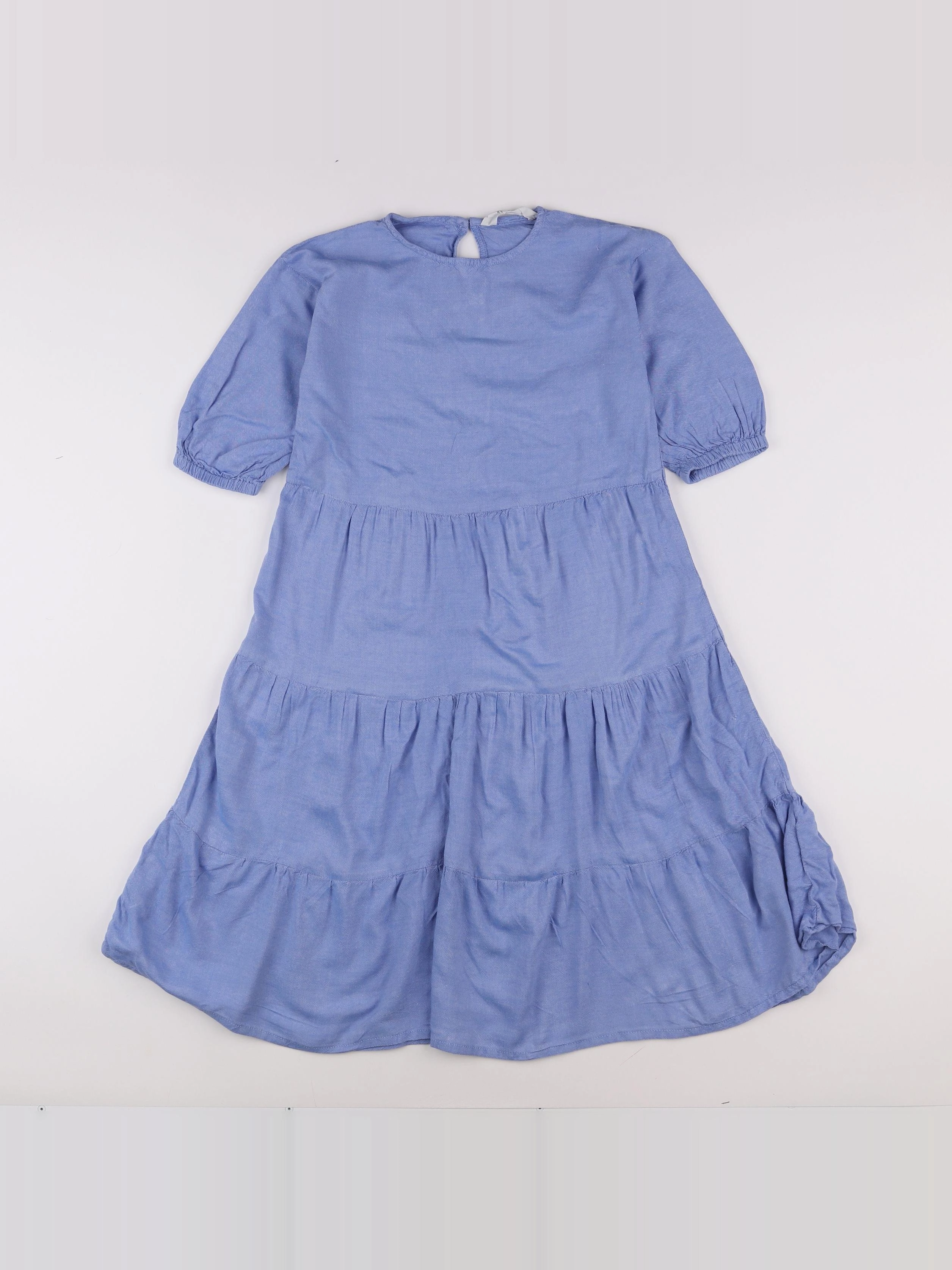 H&M - robe bleu - 8/9 ans