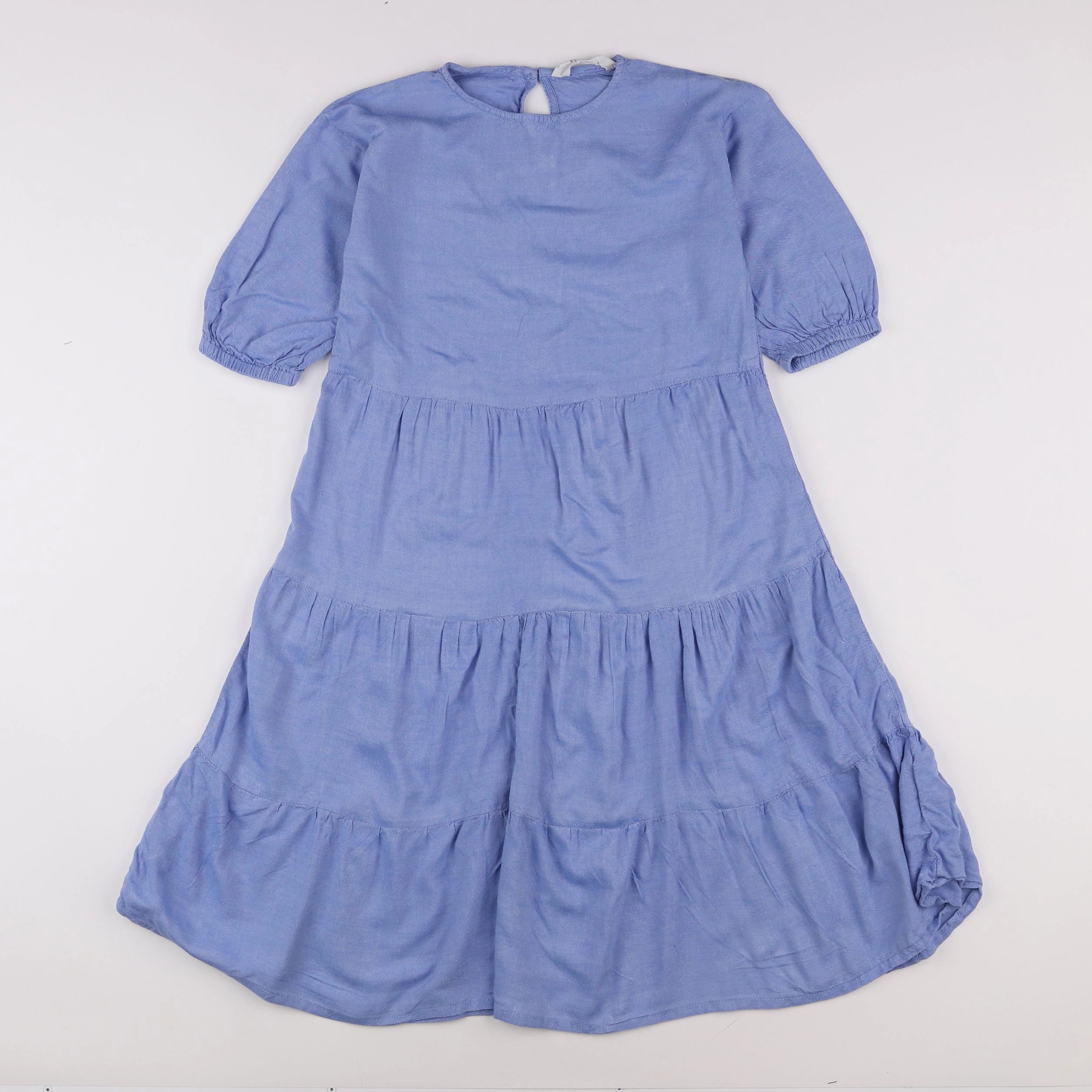 H&M - robe bleu - 8/9 ans