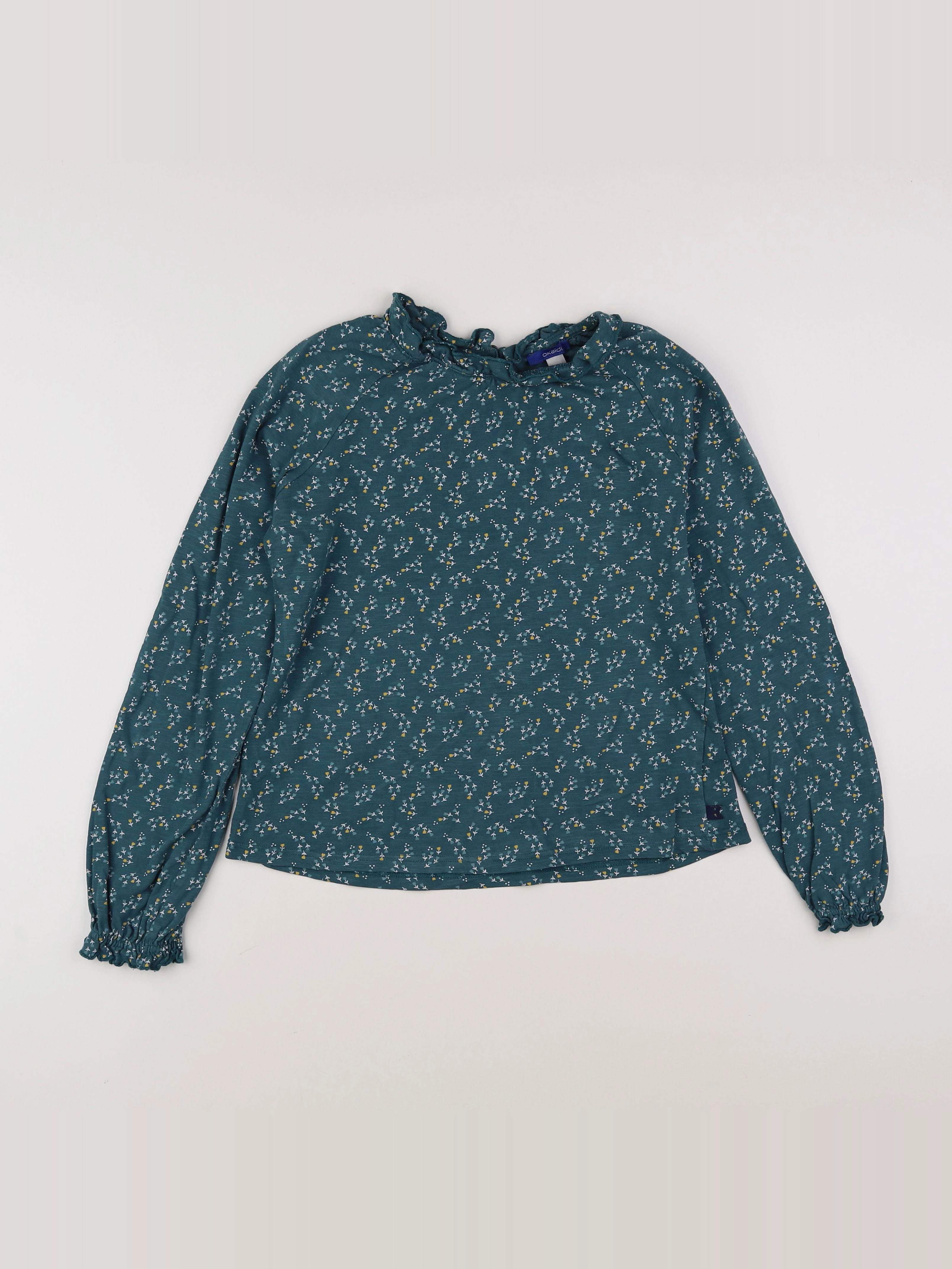 Okaidi - tee-shirt vert - 12 ans