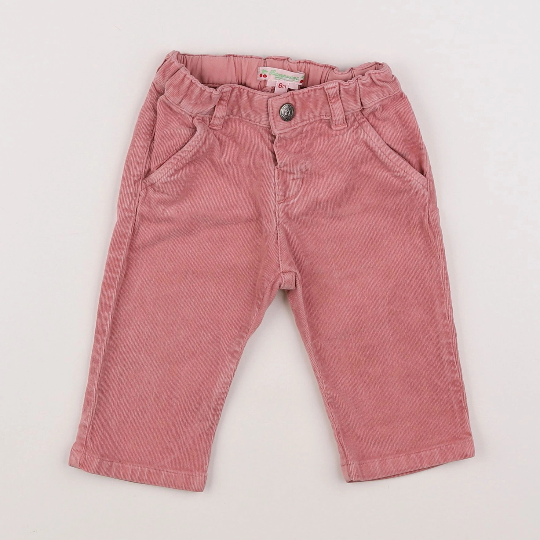 Bonpoint - pantalon rose - 6 mois