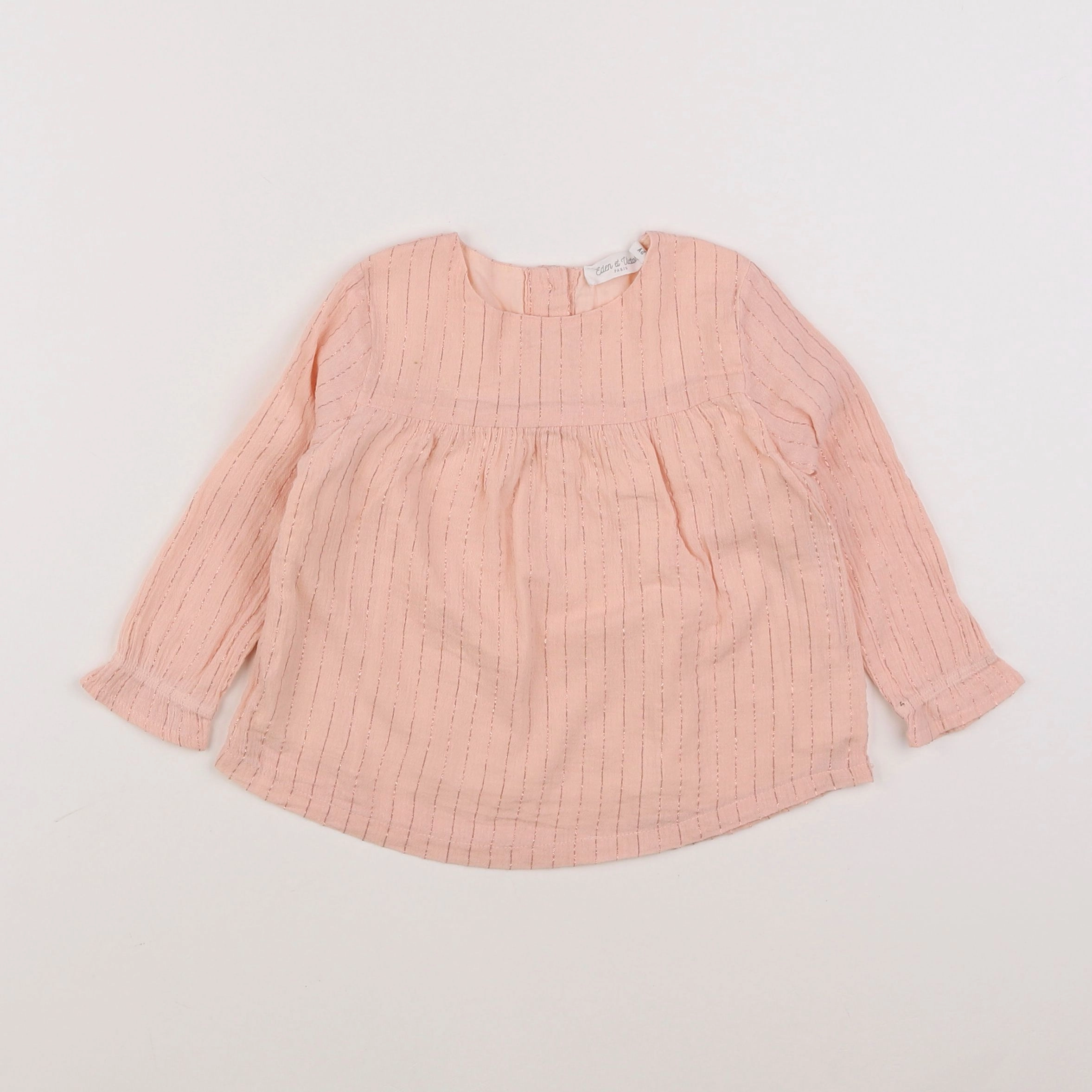 Little Cigogne - blouse rose - 2 ans