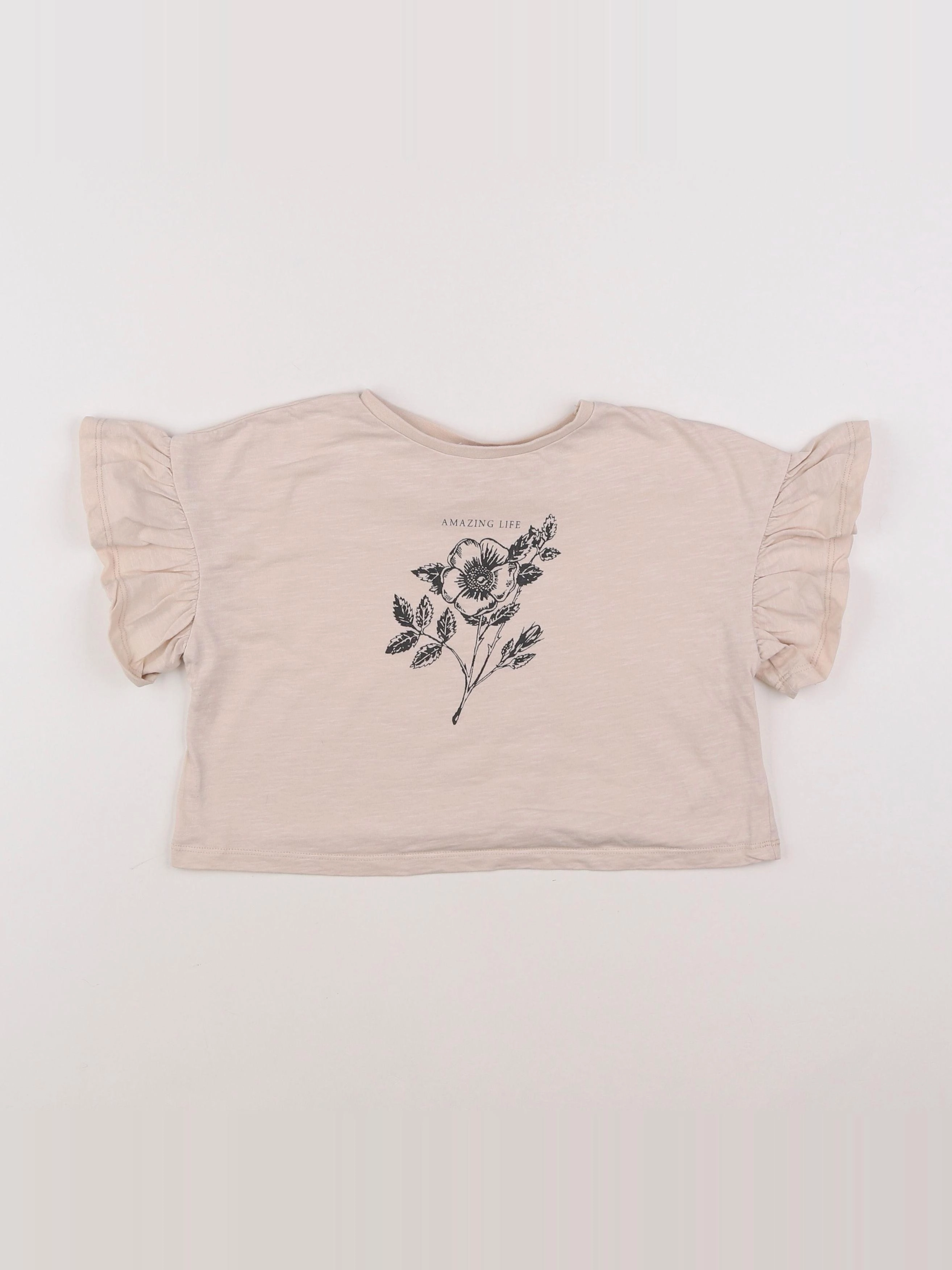 Eden & Victor - tee-shirt beige - 6 ans