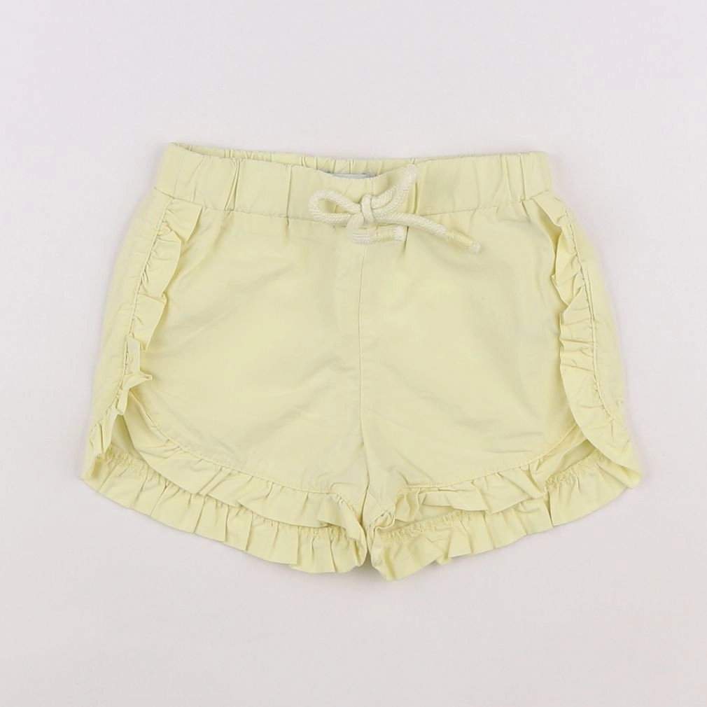 Vertbaudet - short jaune - 18 mois