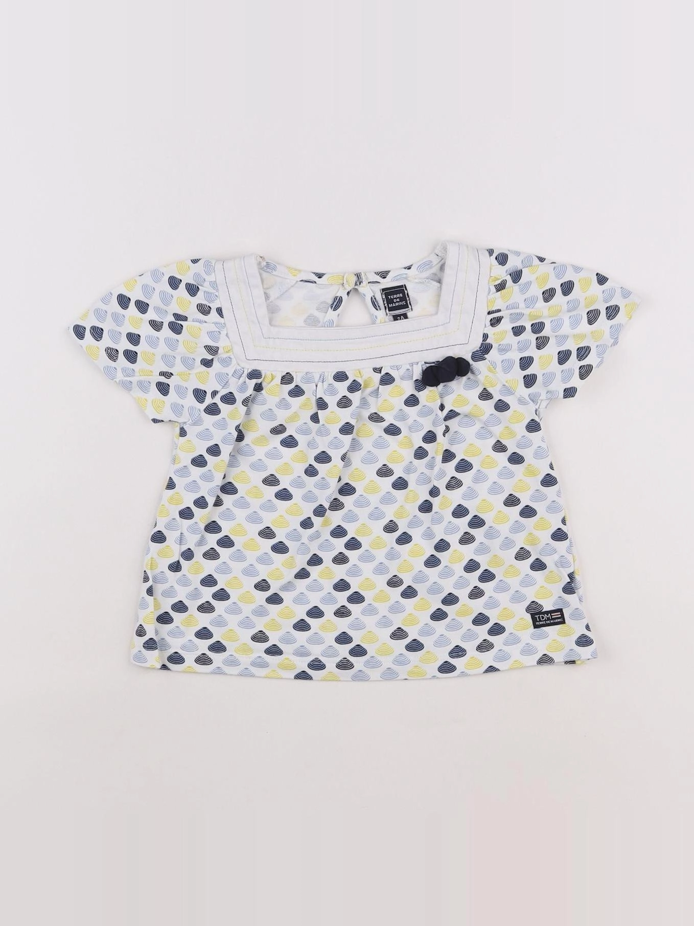 Terre de marins - tee-shirt blanc - 2 ans