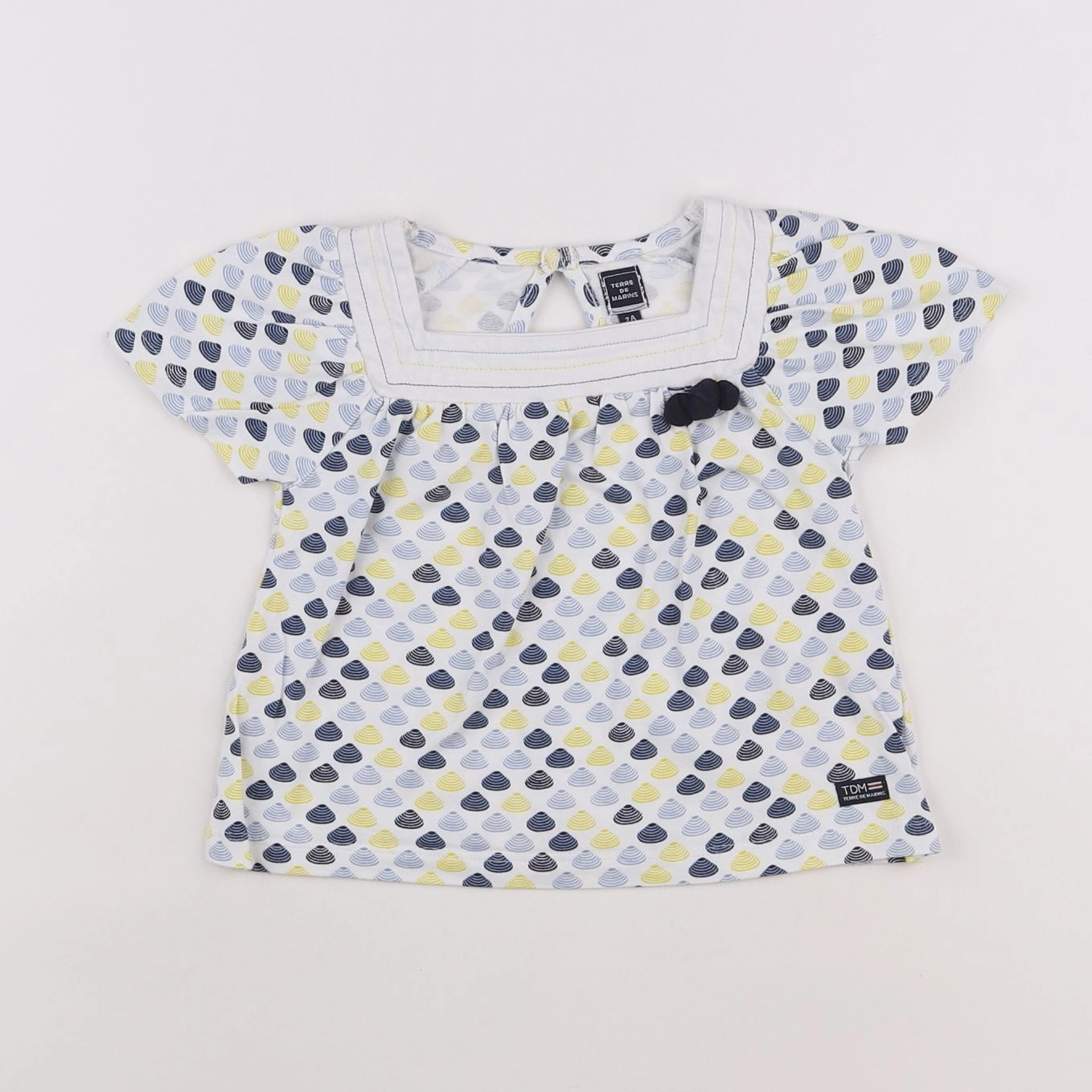 Terre de marins - tee-shirt blanc - 2 ans