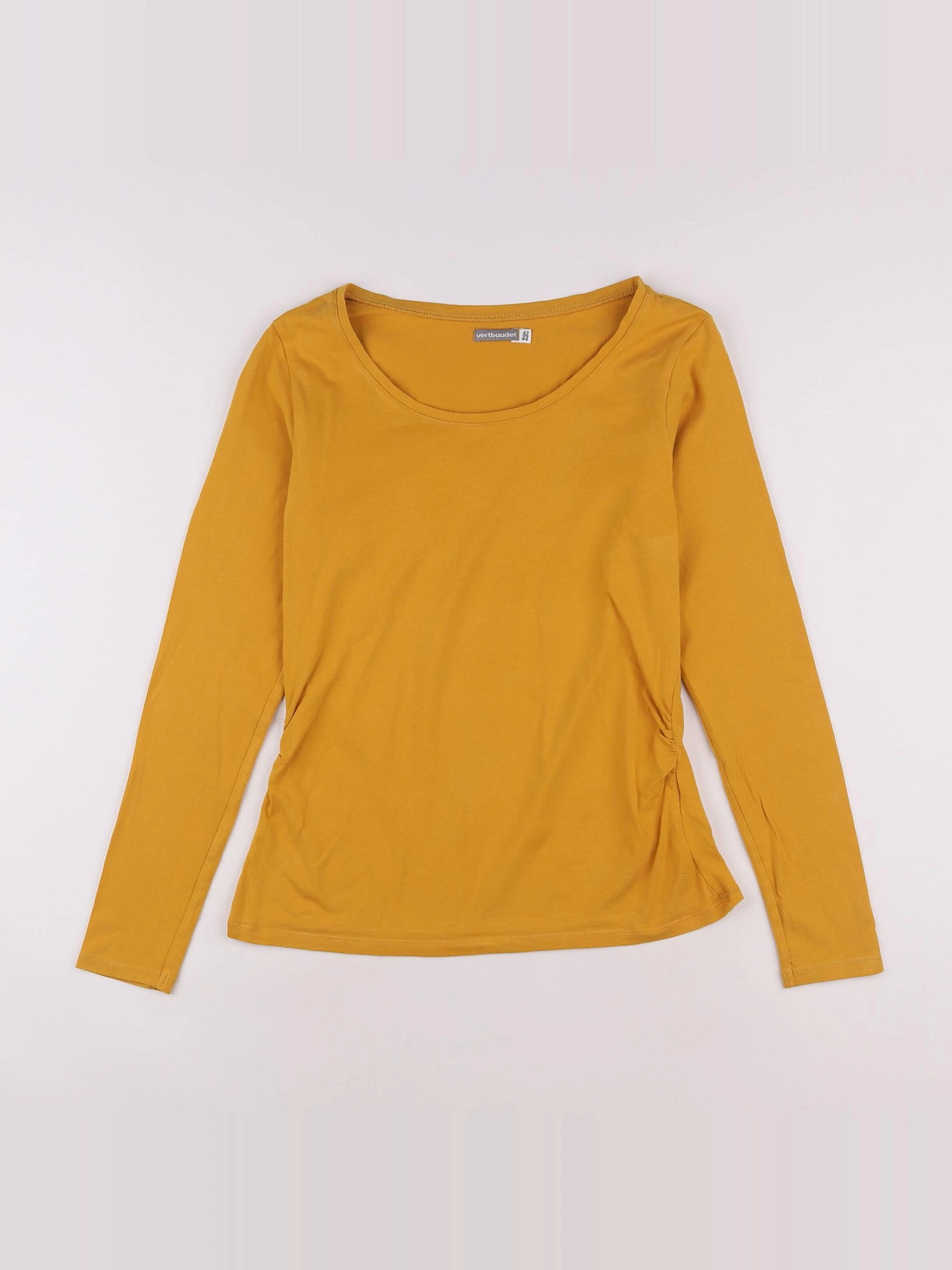Vertbaudet - tee-shirt grossesse jaune - 42 à 44