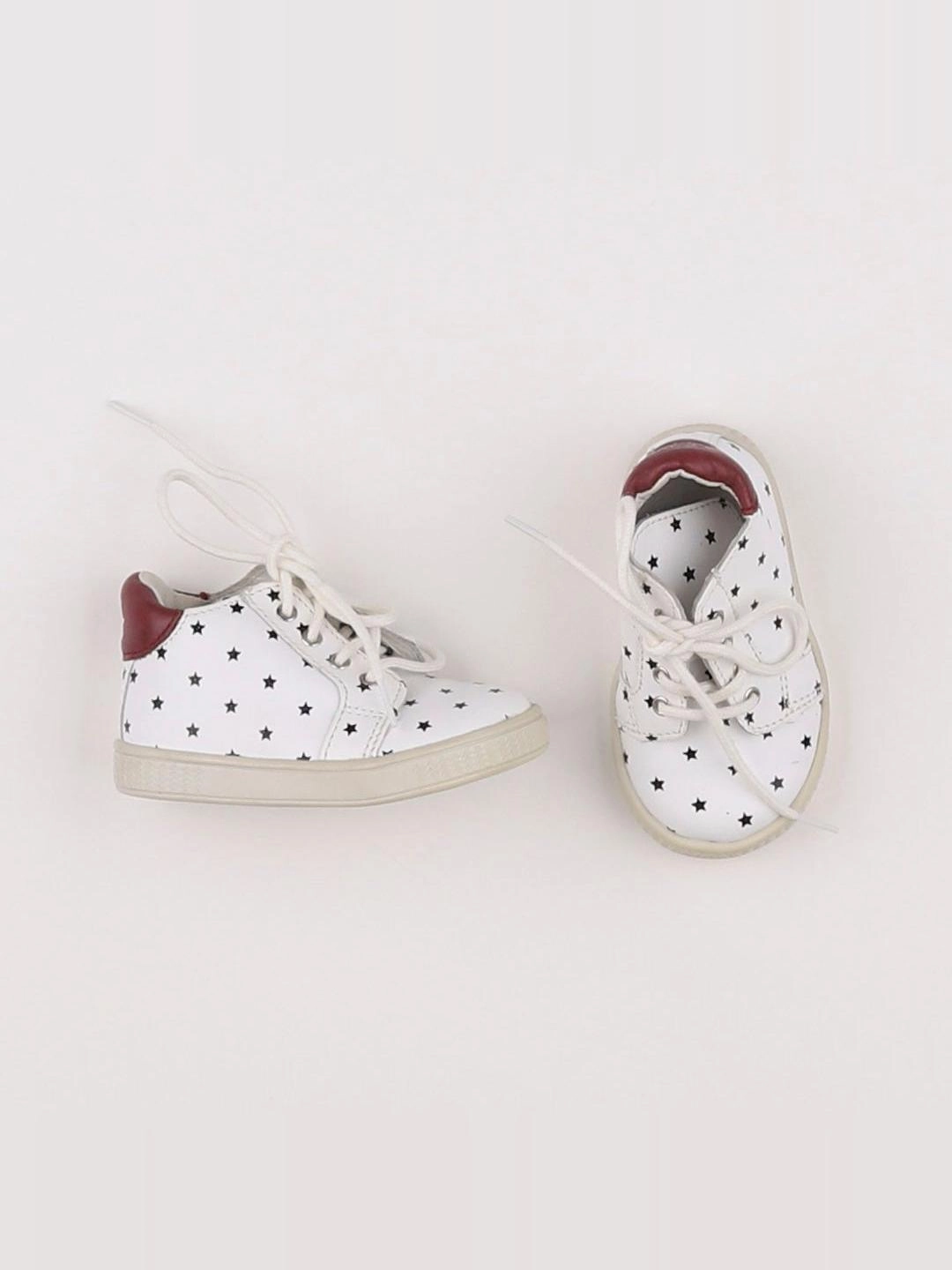 Bonton - bottillons blanc - pointure 18