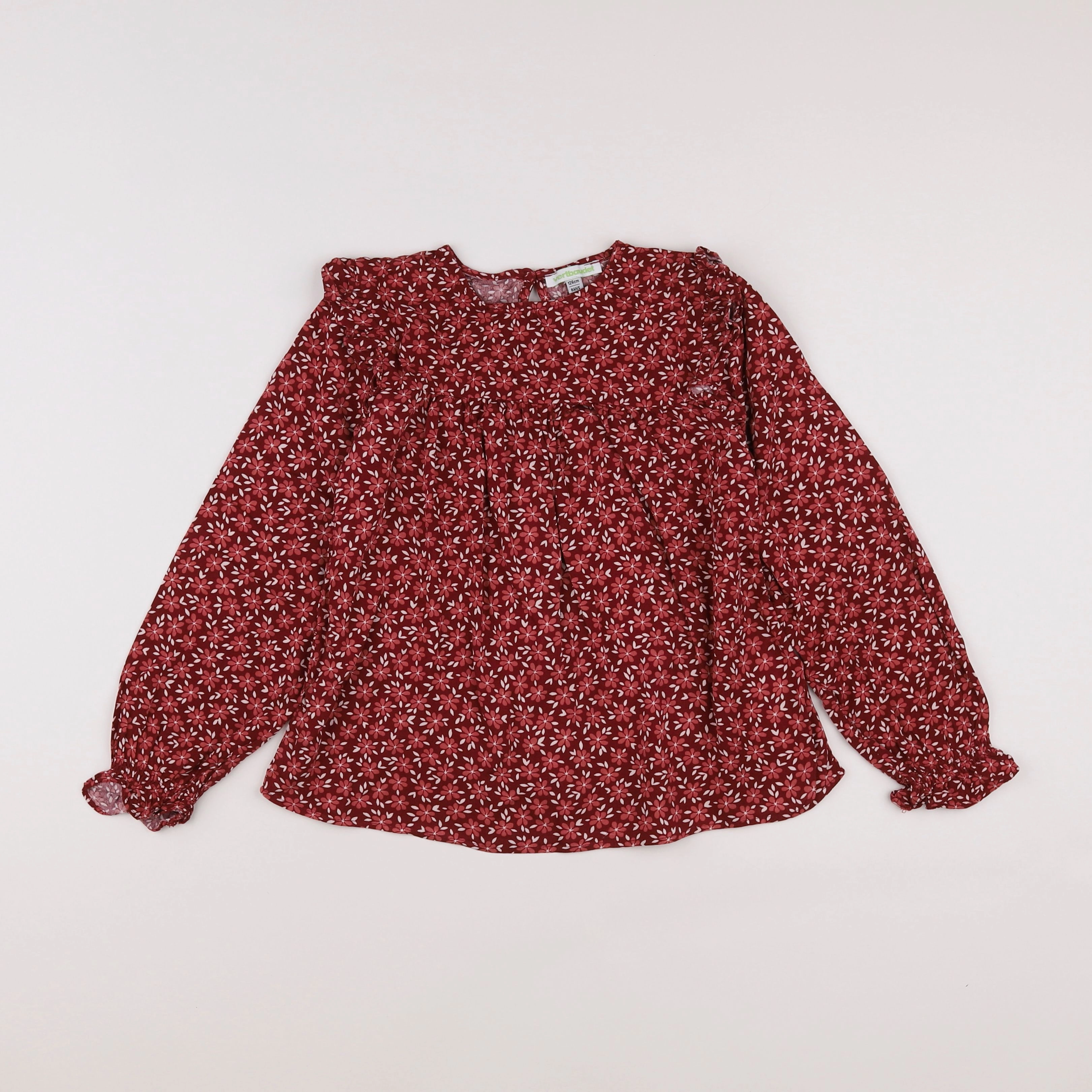 Vertbaudet - blouse rose - 8 ans
