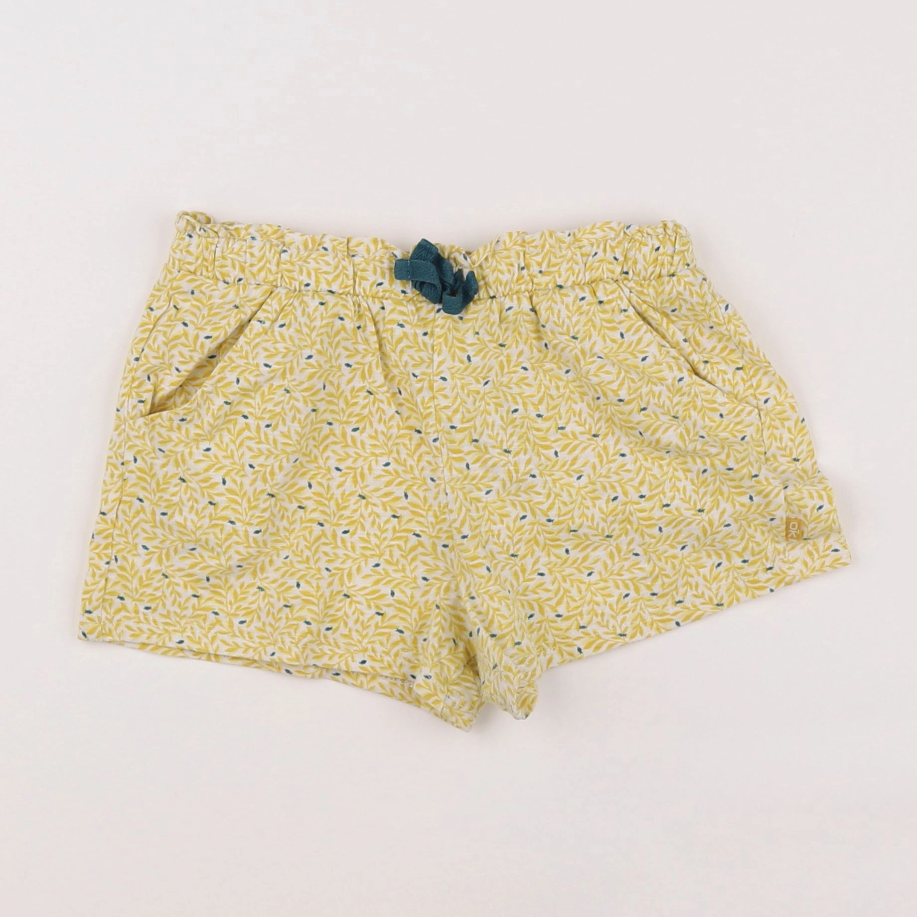 Okaidi - short jaune - 6 ans