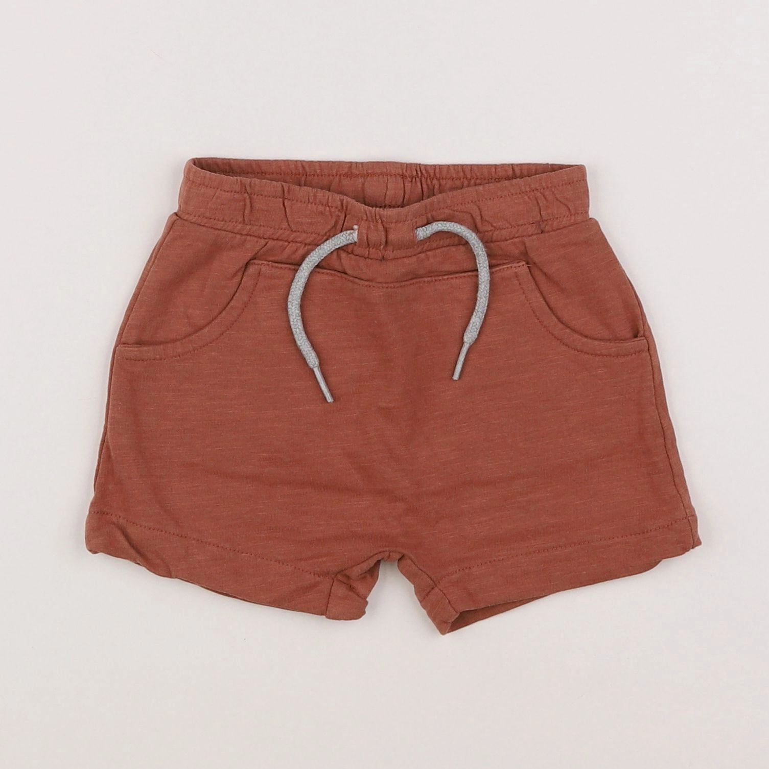 Vertbaudet - short marron - 12 mois