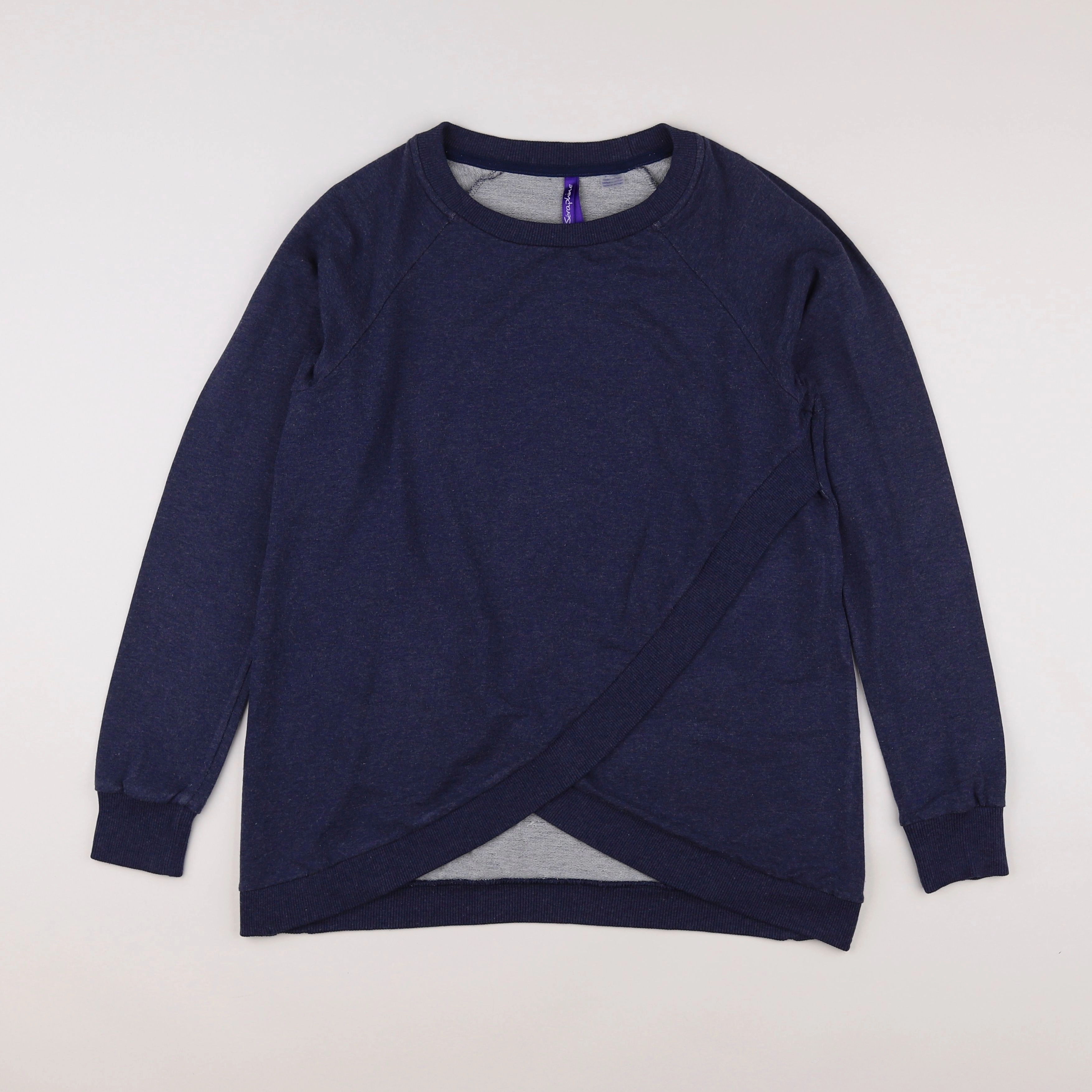 Seraphine - sweat grossesse, grossesse bleu - 36 à 38