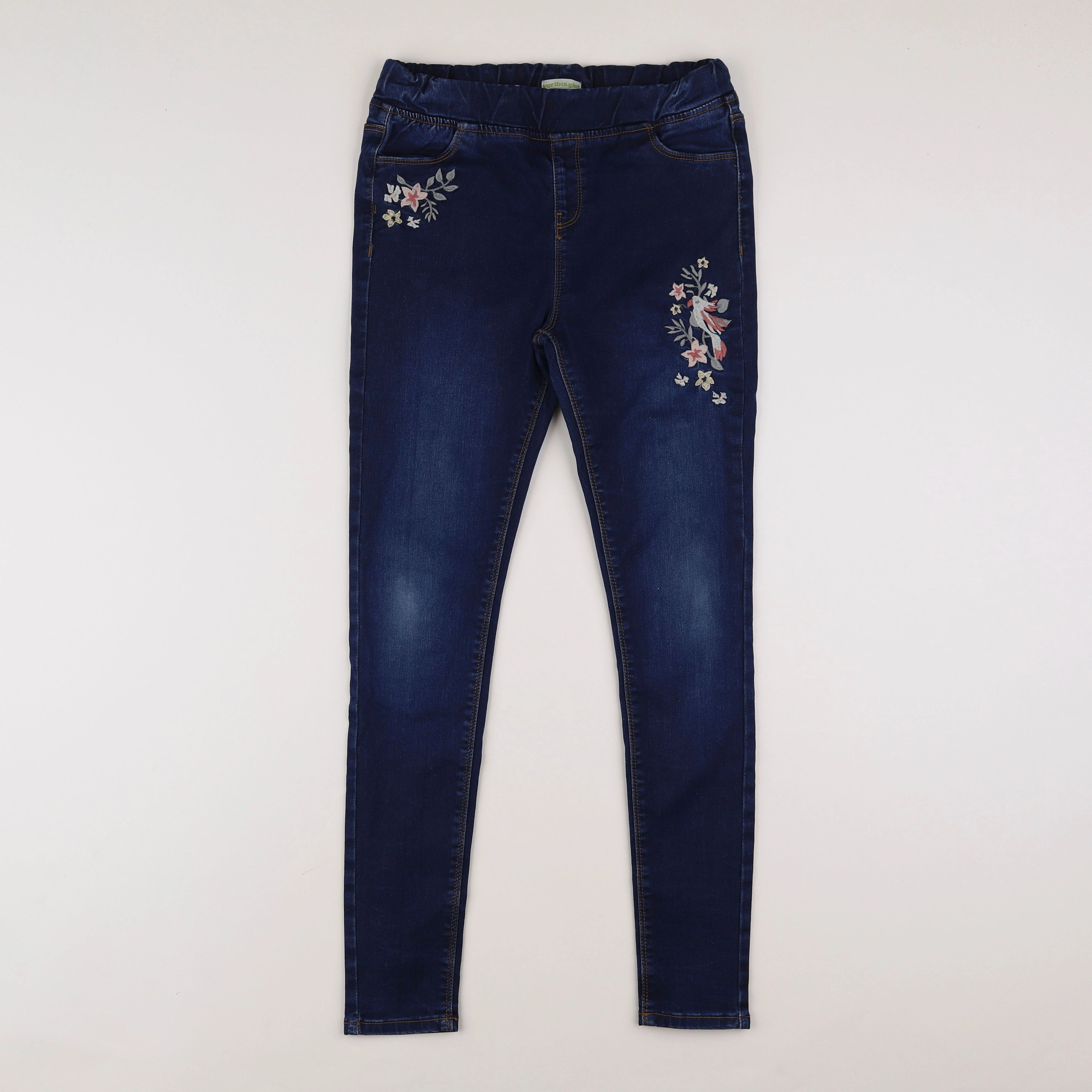 Vertbaudet - jegging bleu - 12 ans