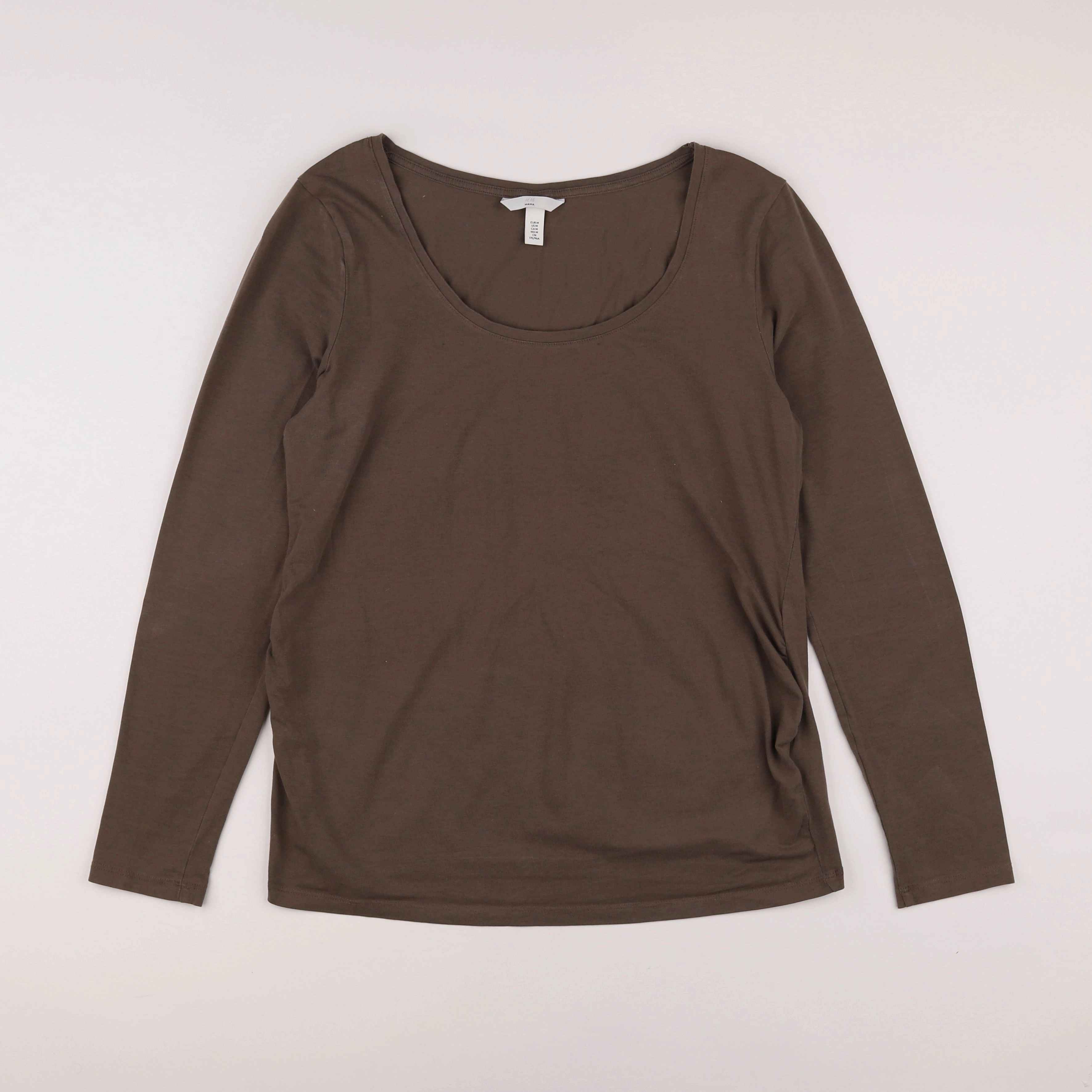 H&M - tee-shirt grossesse marron - 38