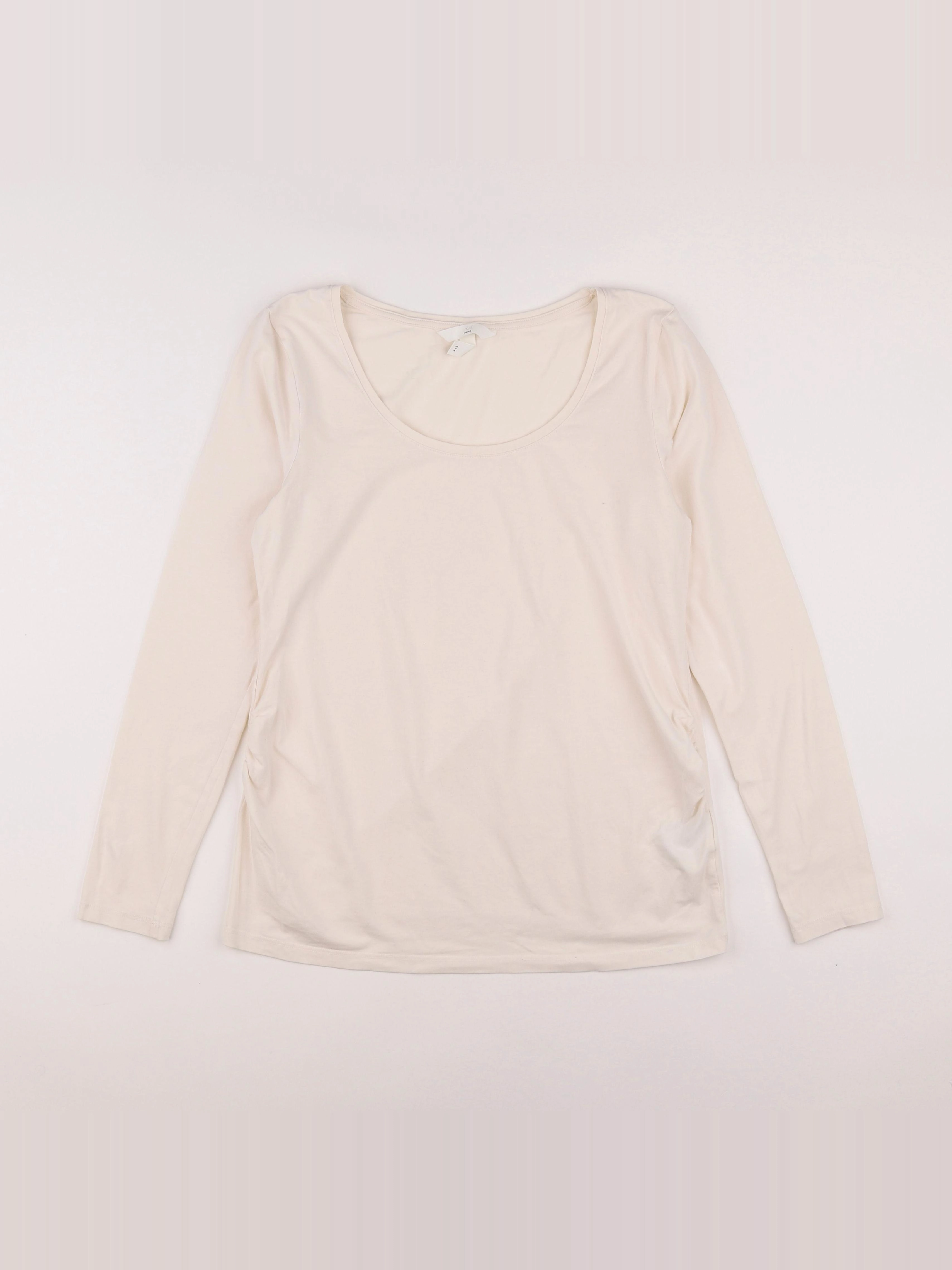 H&M - tee-shirt grossesse beige - 38