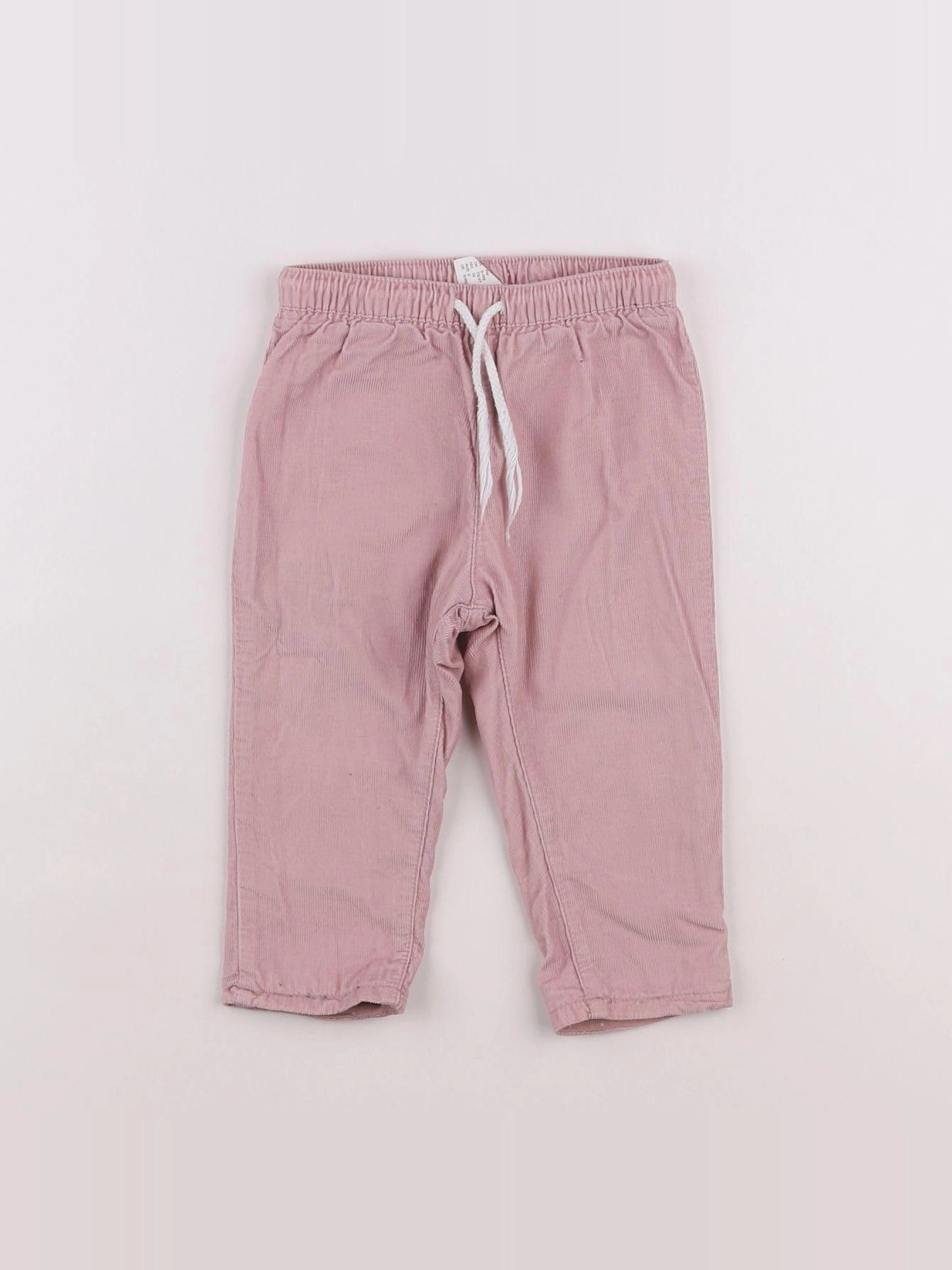H&M - pantalon rose - 6/9 mois