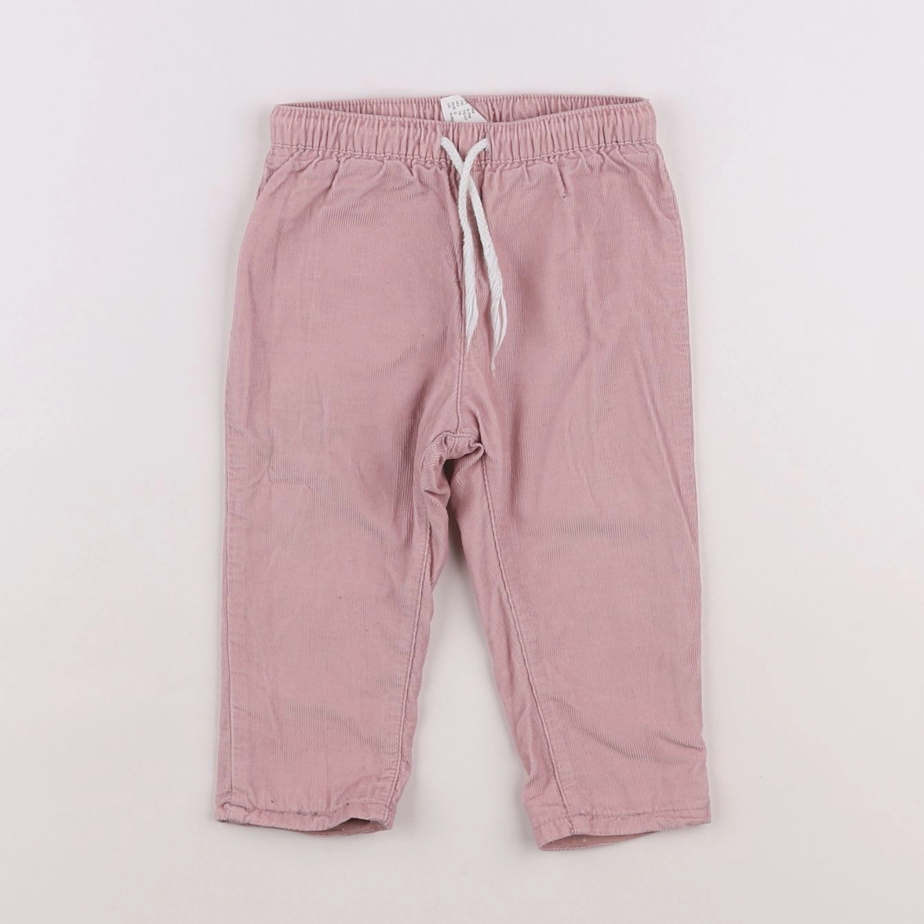 H&M - pantalon rose - 6/9 mois