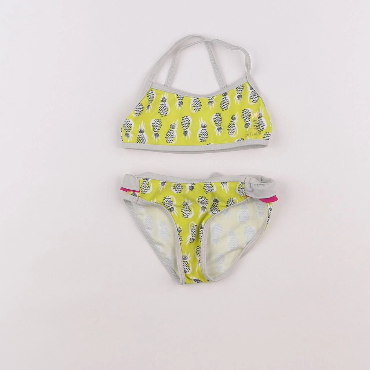 Catimini - maillot de bain jaune - 2 ans